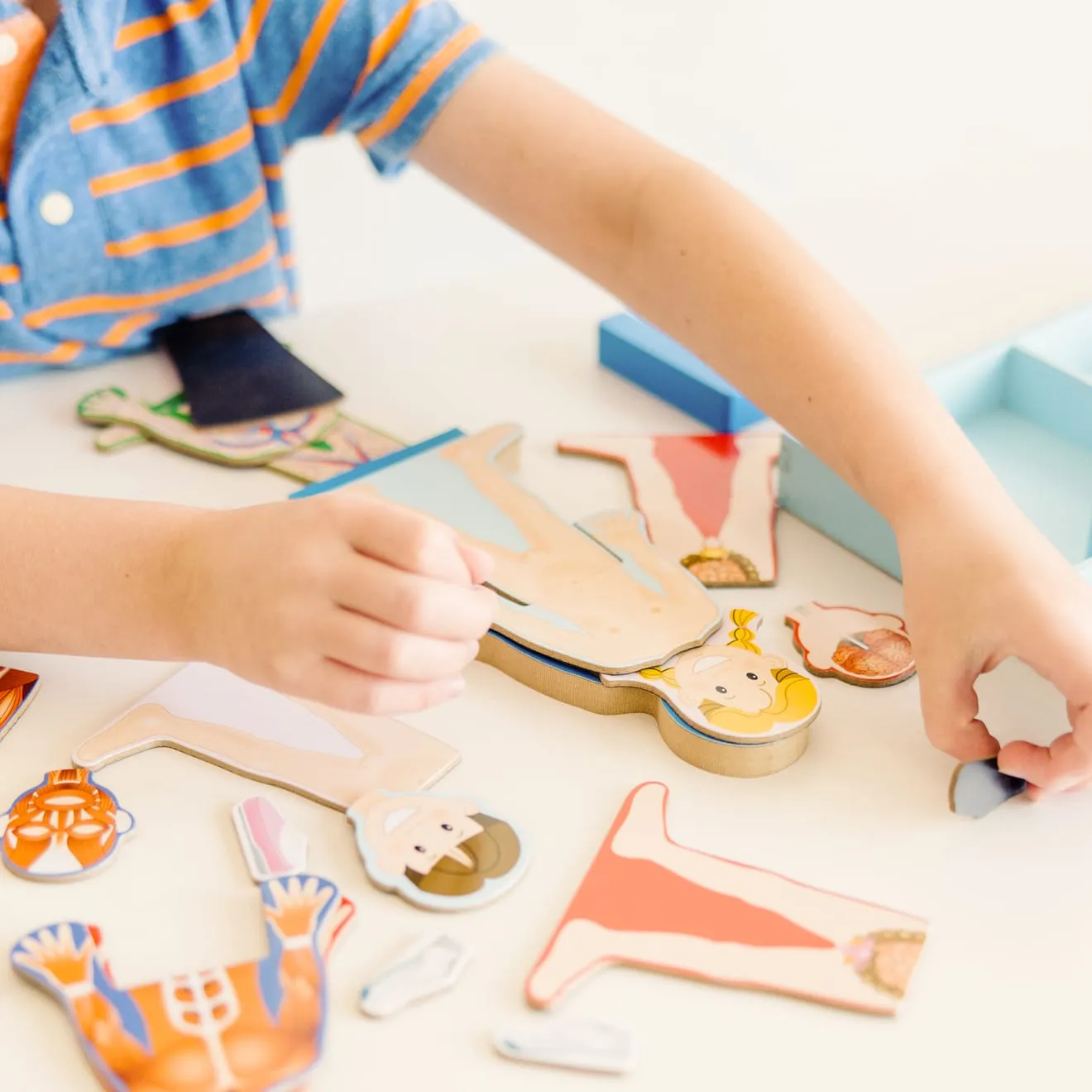 Melissa & Doug Human Body Magnetpuzzle Körper Organe