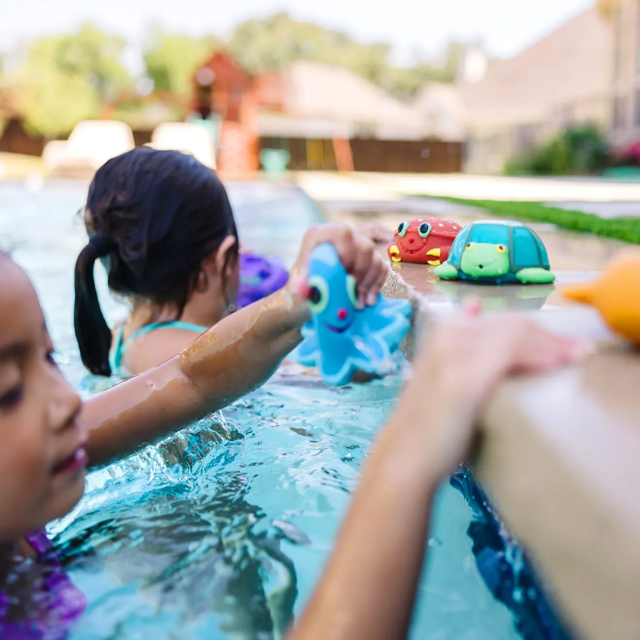 Melissa & Doug Seaside Squirters Wasserspielzeug 4er Bade