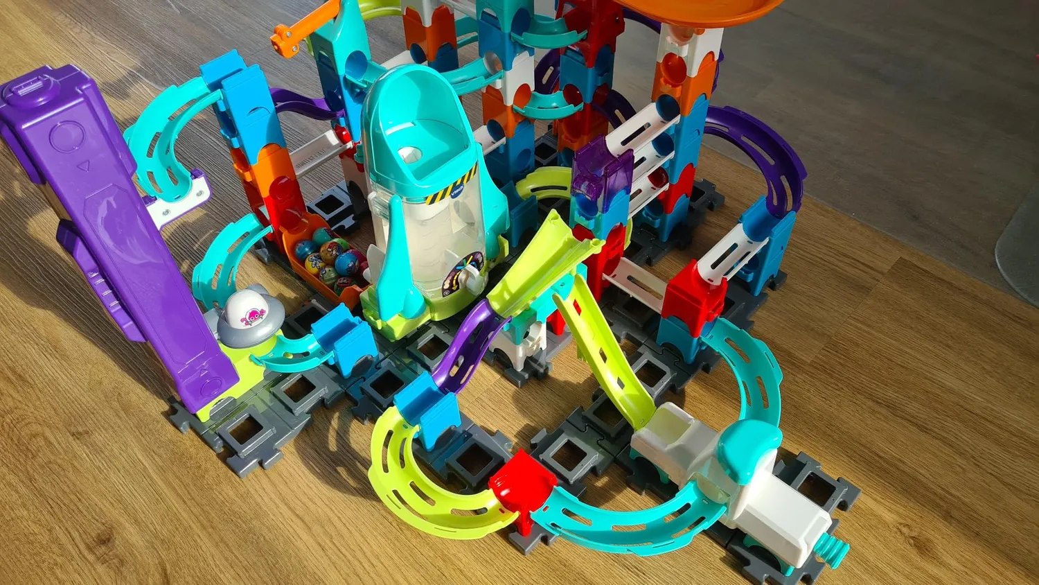 VTech Marble Rush Space Magnetic XL300 E Murmelbahn 115 Teile magnetisch