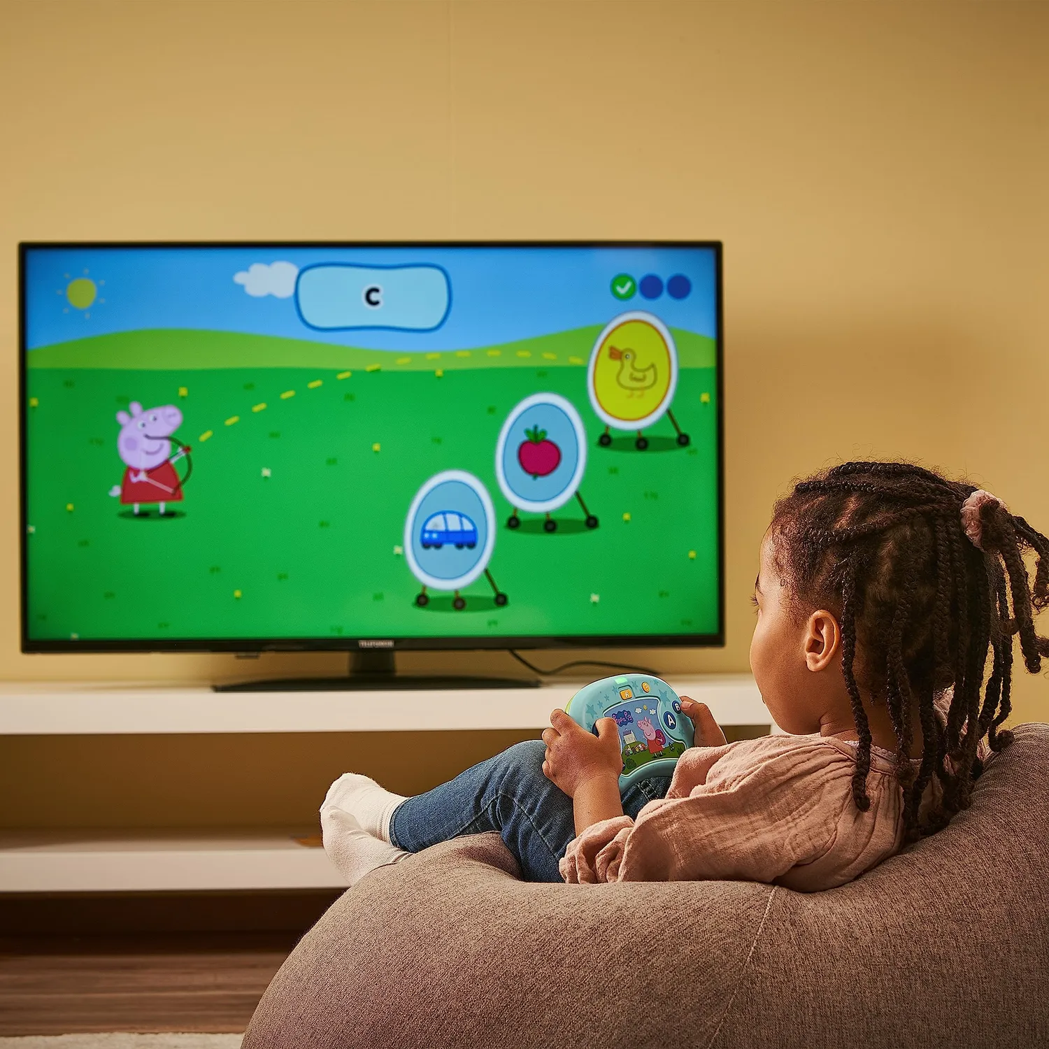 VTech ABC Smile TV Peppa Pig Lernkonsole HDMI 3-7 J.