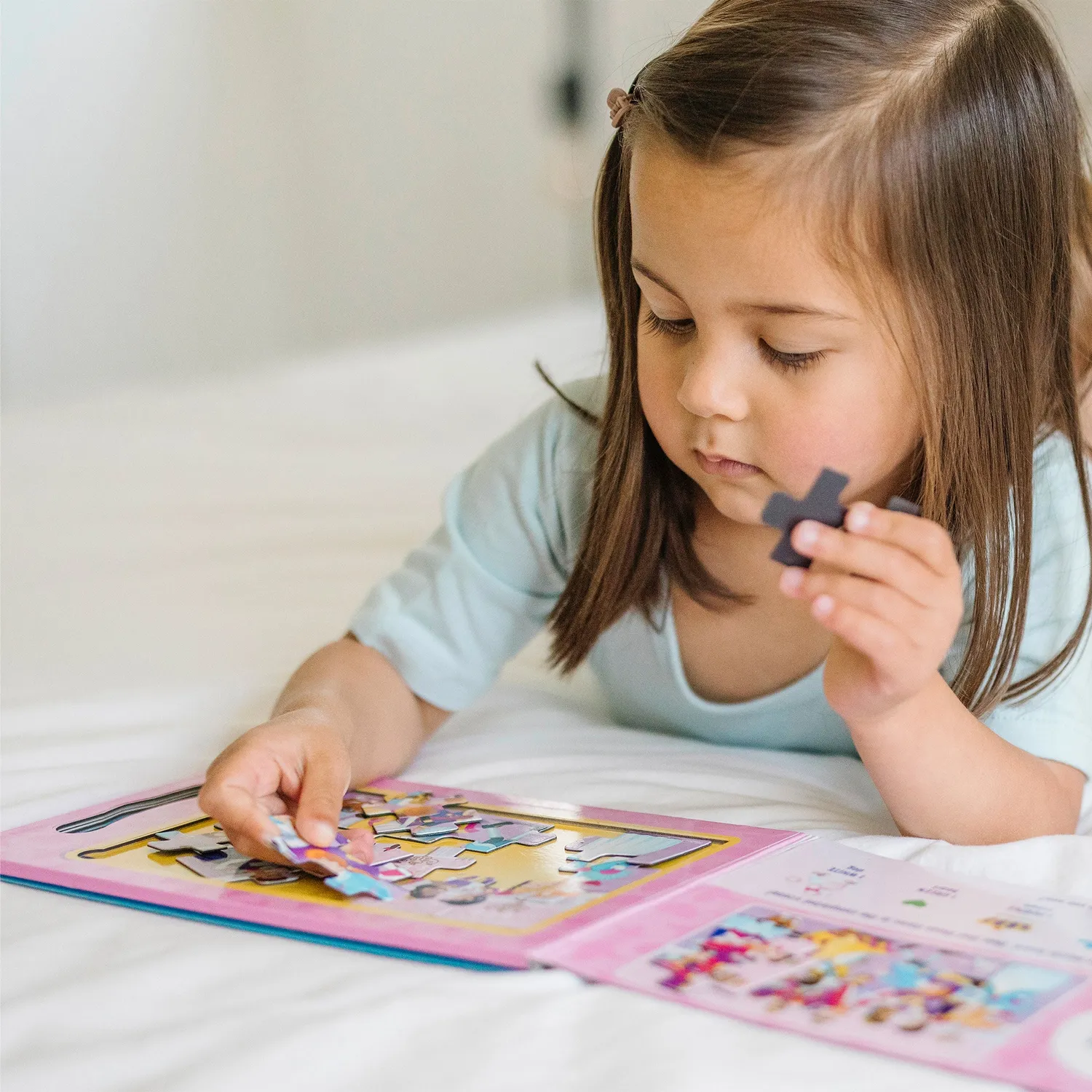 Melissa and Doug Magnetpuzzle Prinzessin 2x15 Teile Reise