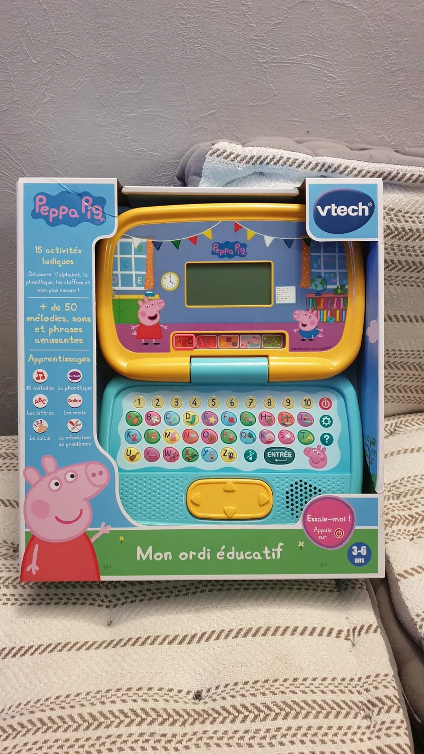 VTech Peppa Pig My Ordi Lerncomputer französisch 3-6 Jahre