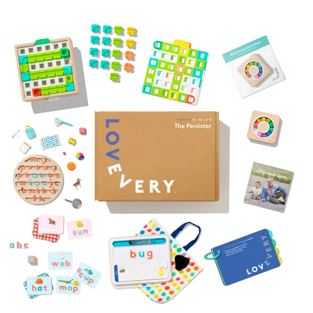 Lovevery The Persister Play Kit Spielset Frusttoleranz