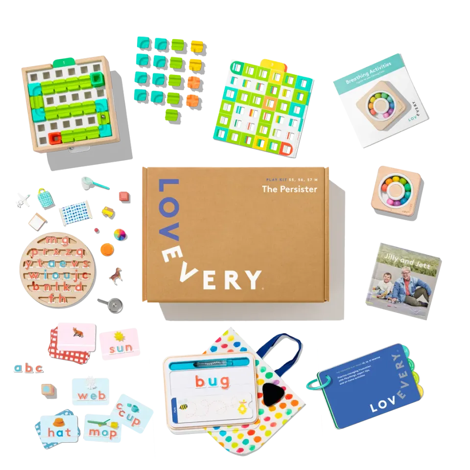 Lovevery The Persister Play Kit Spielset Frusttoleranz