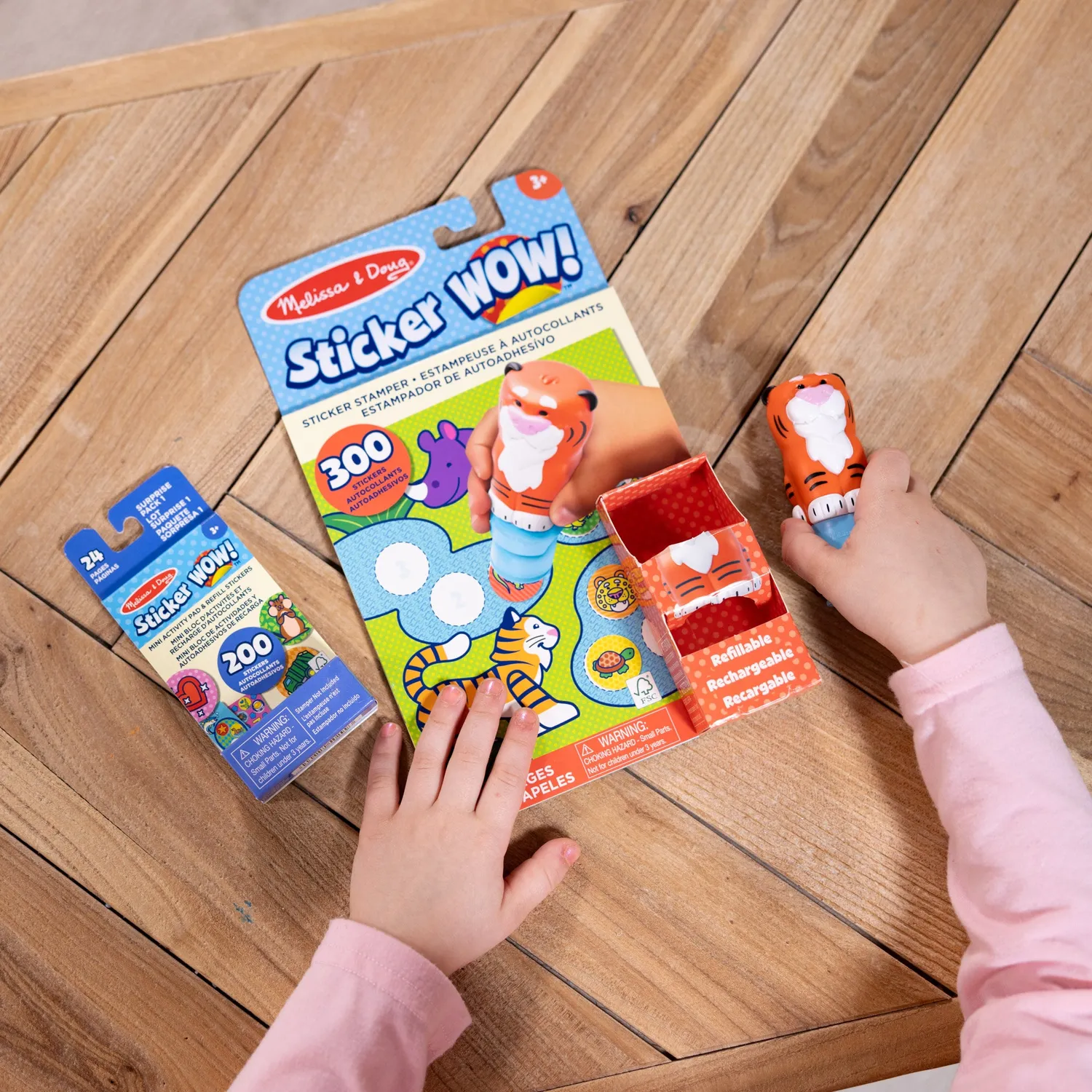 Melissa & Doug Sticker WOW Tiger Sticker-Set 500-tlg ab 3 Jahre