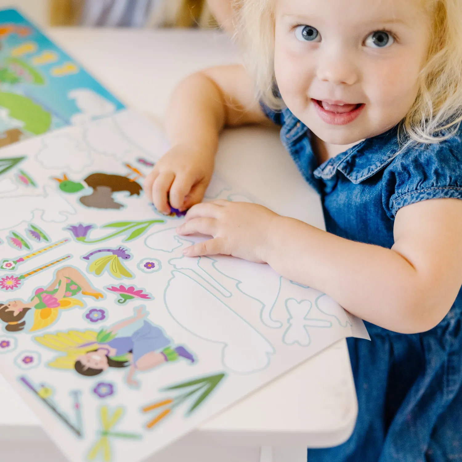 Melissa & Doug Fairies Stickerpad wiederverwendbar 165+ Sticker
