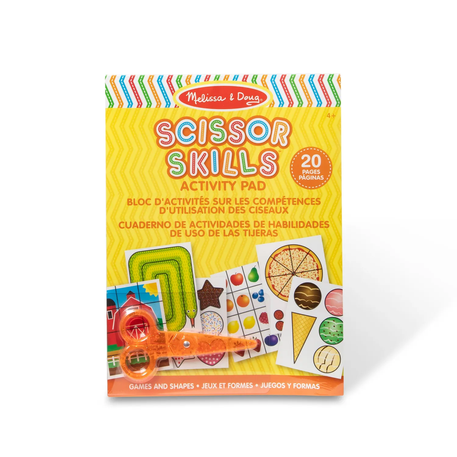 Melissa & Doug Scissor Skills Activity Pad Schneiden Lernen