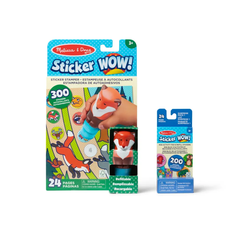 Melissa & Doug Sticker WOW! Fuchs Sticker-Set 500 Teile