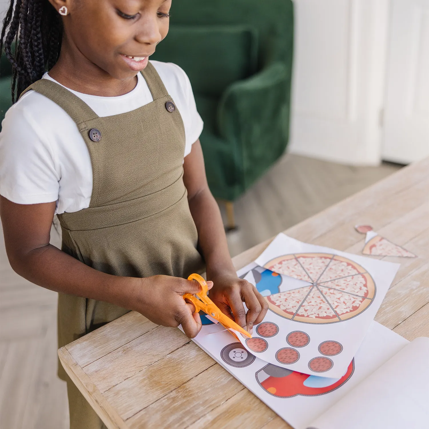 Melissa & Doug Scissor Skills Activity Pad Schneiden Lernen