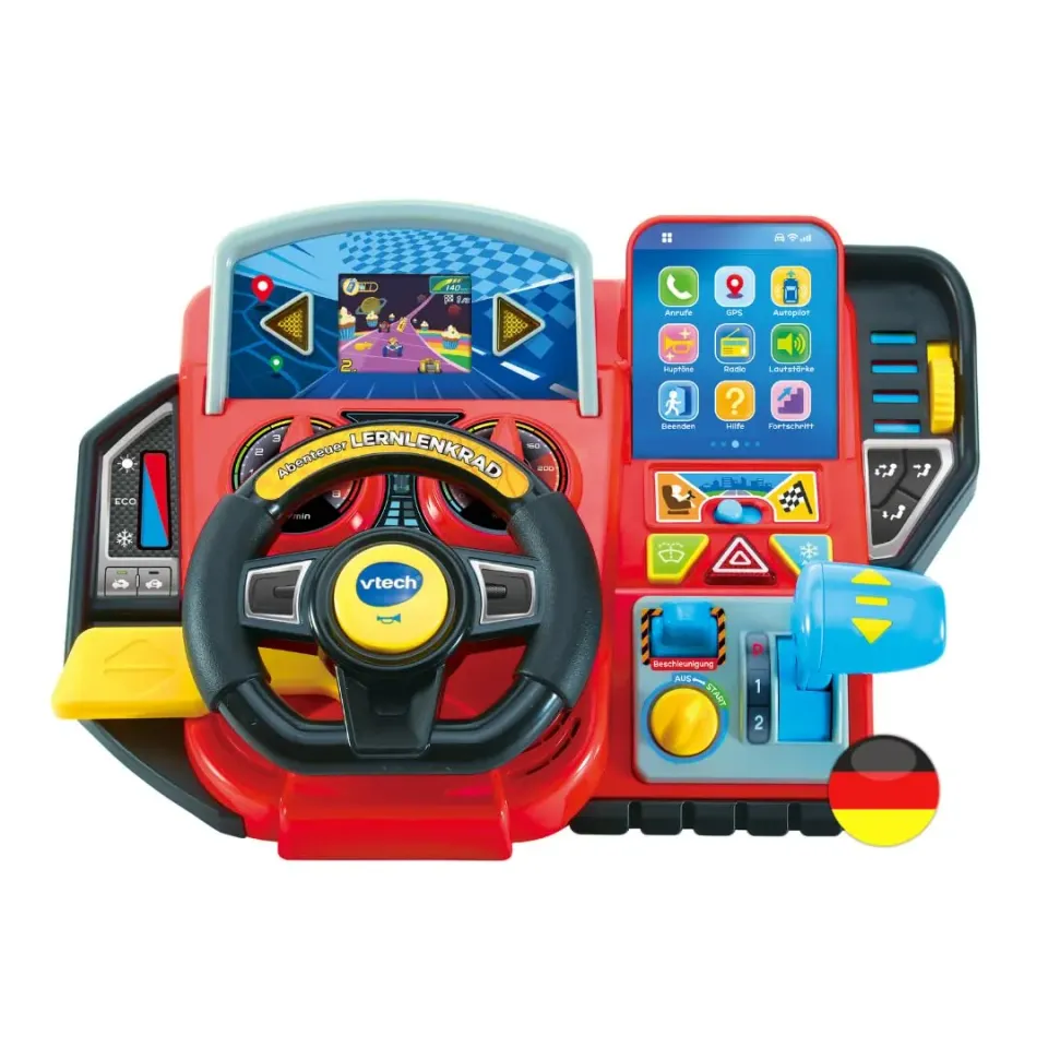 VTech Abenteuer Lernlenkrad LCD-Steuer 3-7 Jahre