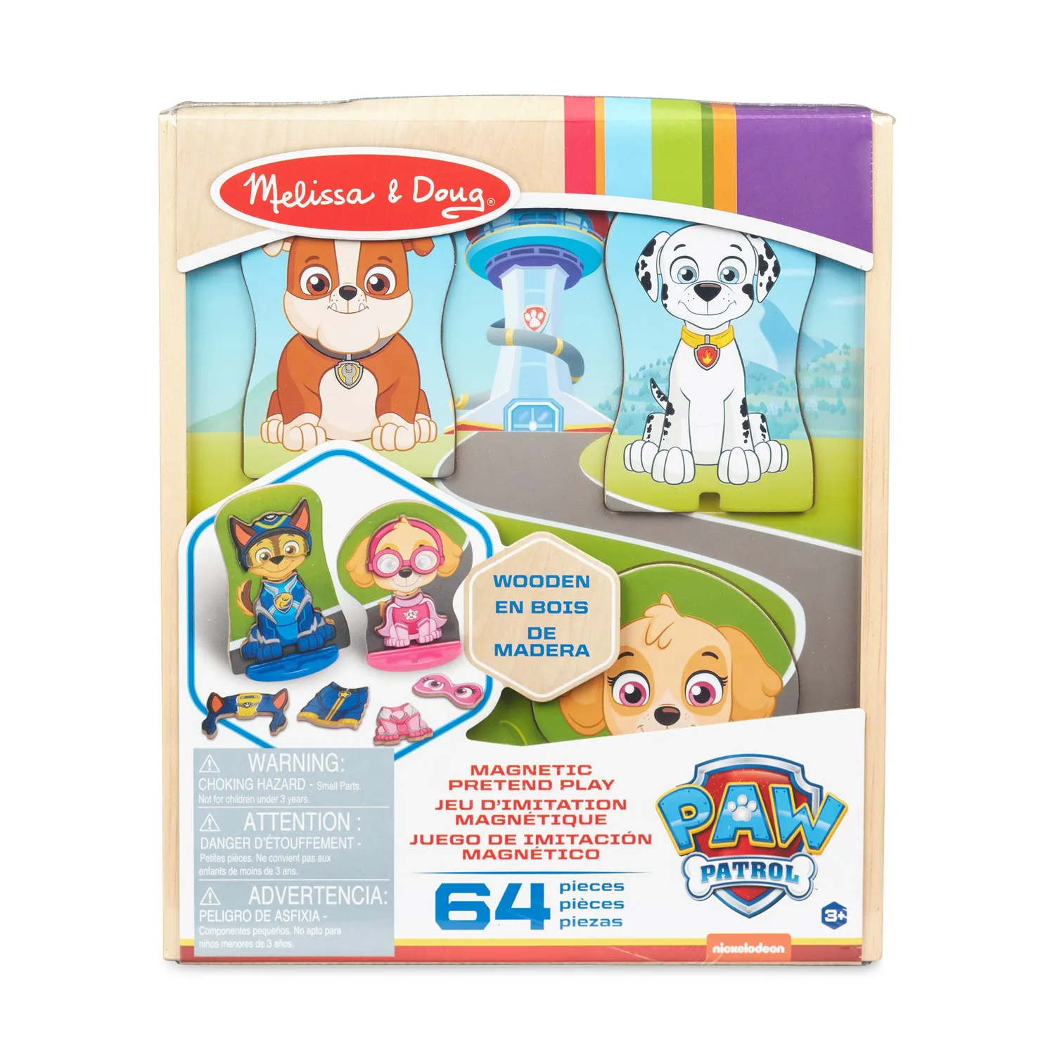 Melissa & Doug PAW Patrol Magnetspiel Anziehpuppen Holz