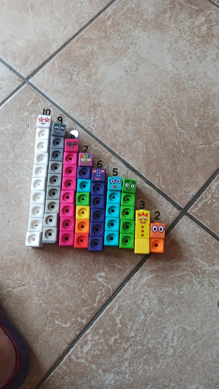 Learning Resources Numberblocks MathLink 1-10 Aktivitätsset Vorschule