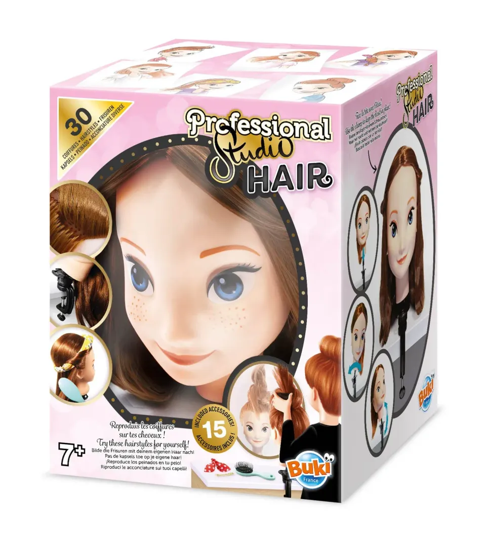 Buki Professional Studio Hair 5422 Frisierkopf ab 7 Jahre