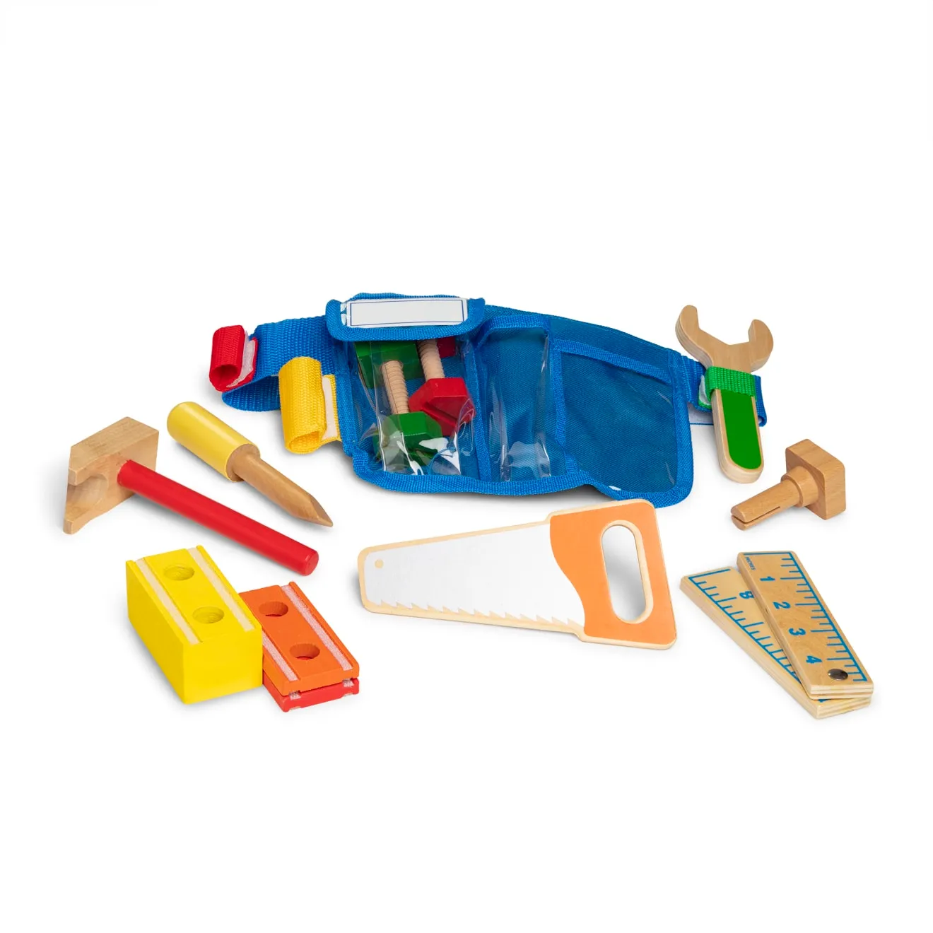 Melissa & Doug Tool Belt Werkzeuggürtel Holz Set
