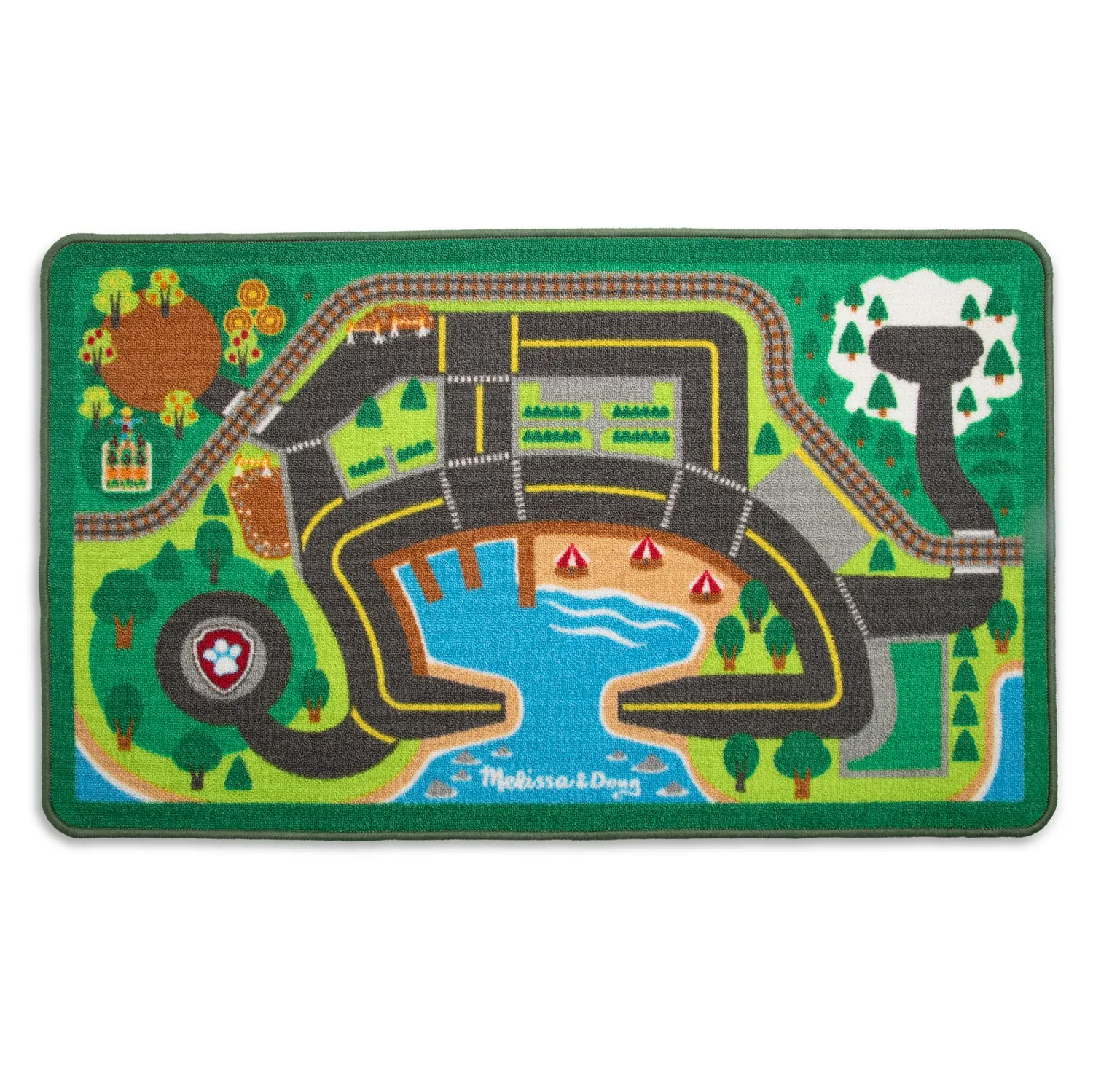 Melissa Doug PAW Patrol Adventure Bay Spielteppich 21 Figuren