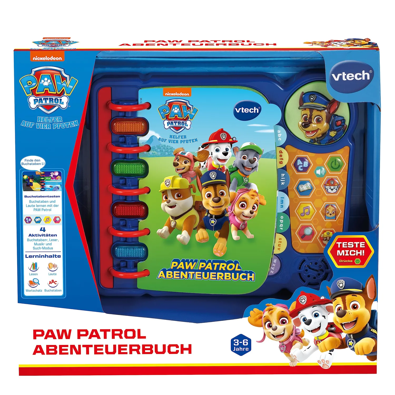 VTech PAW Patrol Abenteuerbuch Lernbuch 14 Seiten