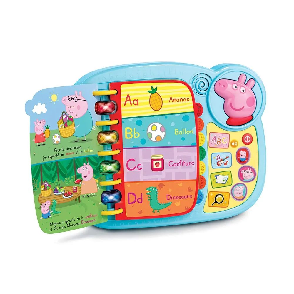 VTech Peppa Pig Lernbuch Kinderbuch französisch mehrfarbig