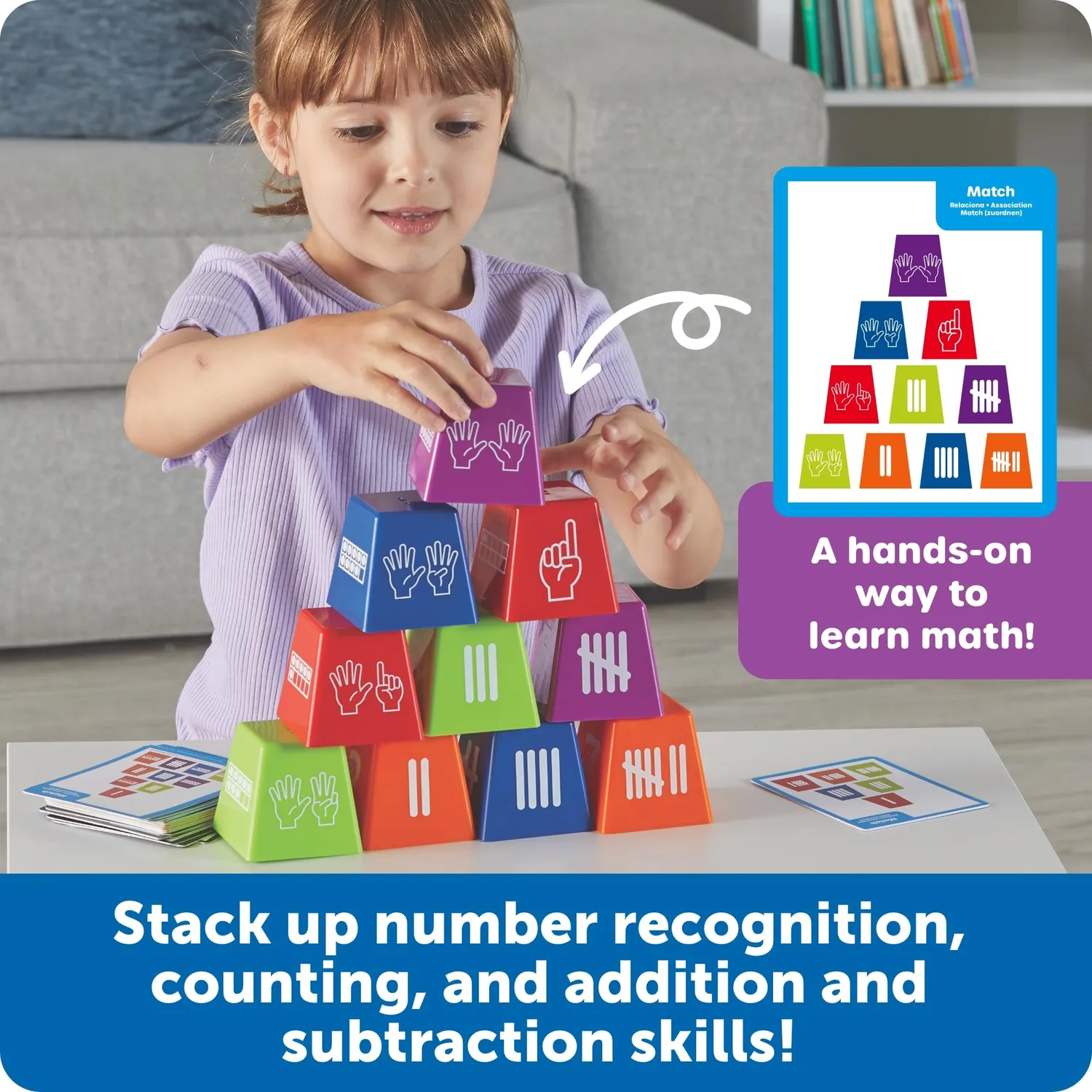 Learning Resources Zahlen Stapelbecher Lernspiel 10 Becher Rechnen