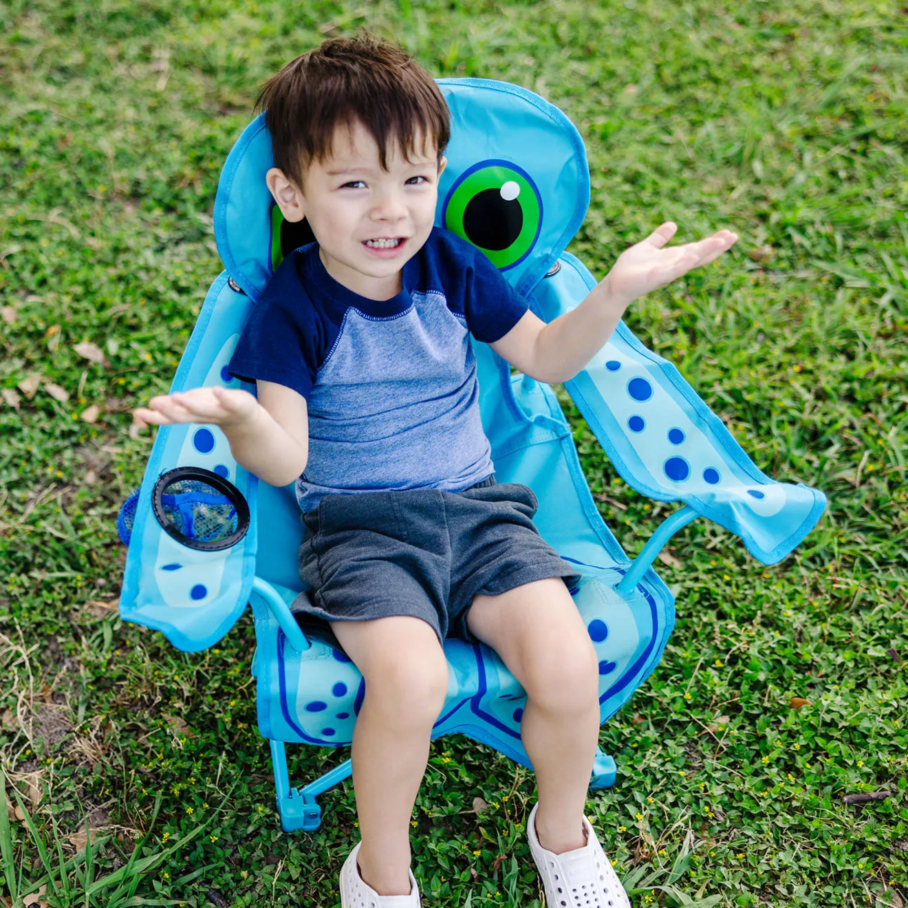 Melissa & Doug Flex Octopus Kinderstuhl faltbar Oktopus