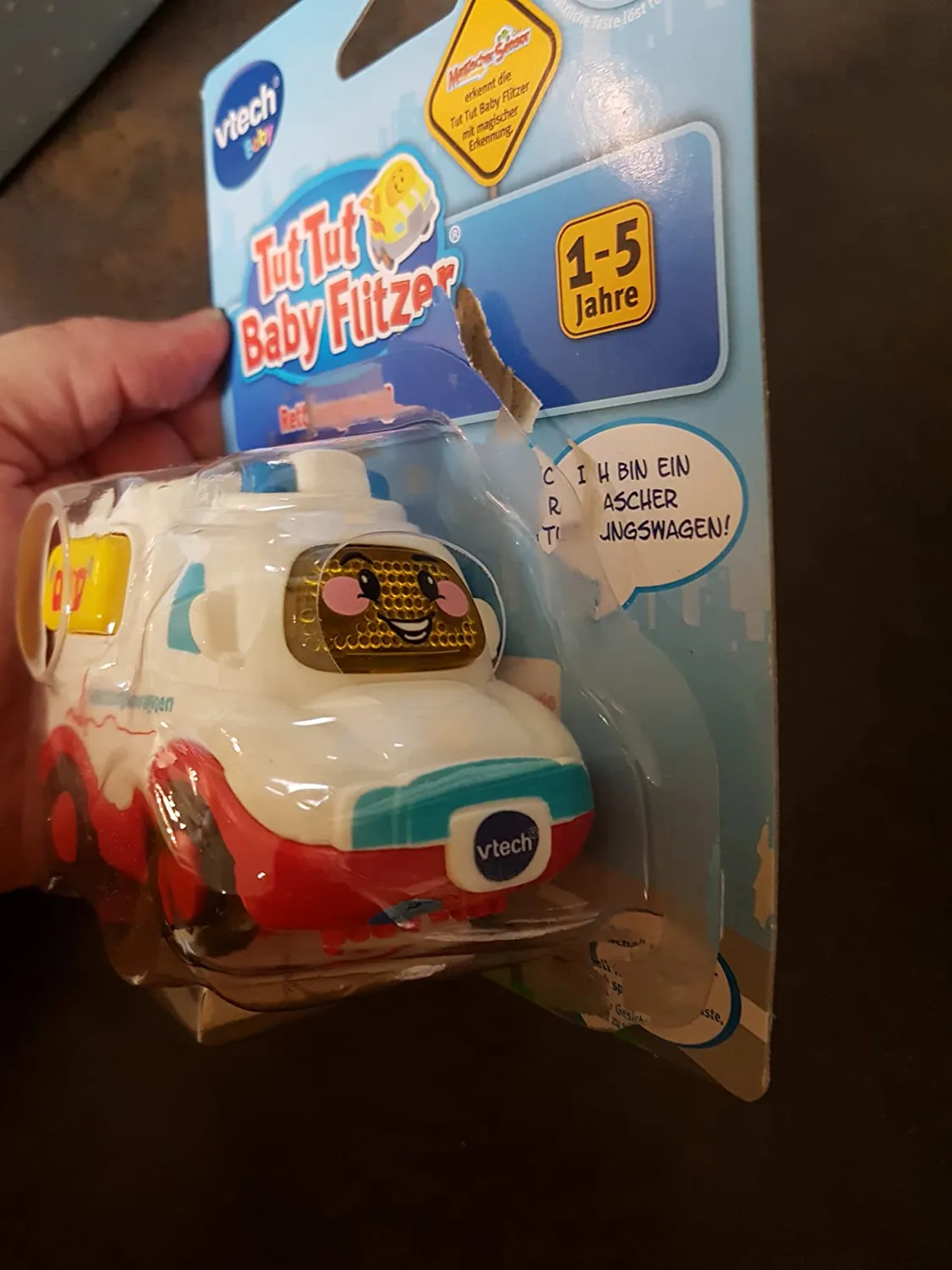 VTech Tut Tut Baby Flitzer Rettungswagen 80-517004 Spielauto Türen