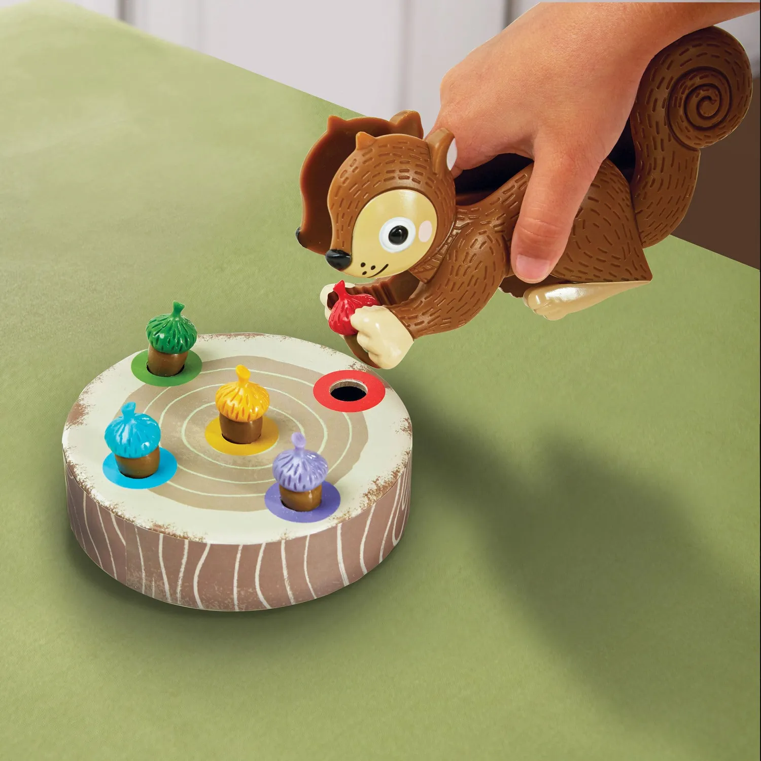 Learning Resources Sneaky Snacky Squirrel Spiel Original Farben