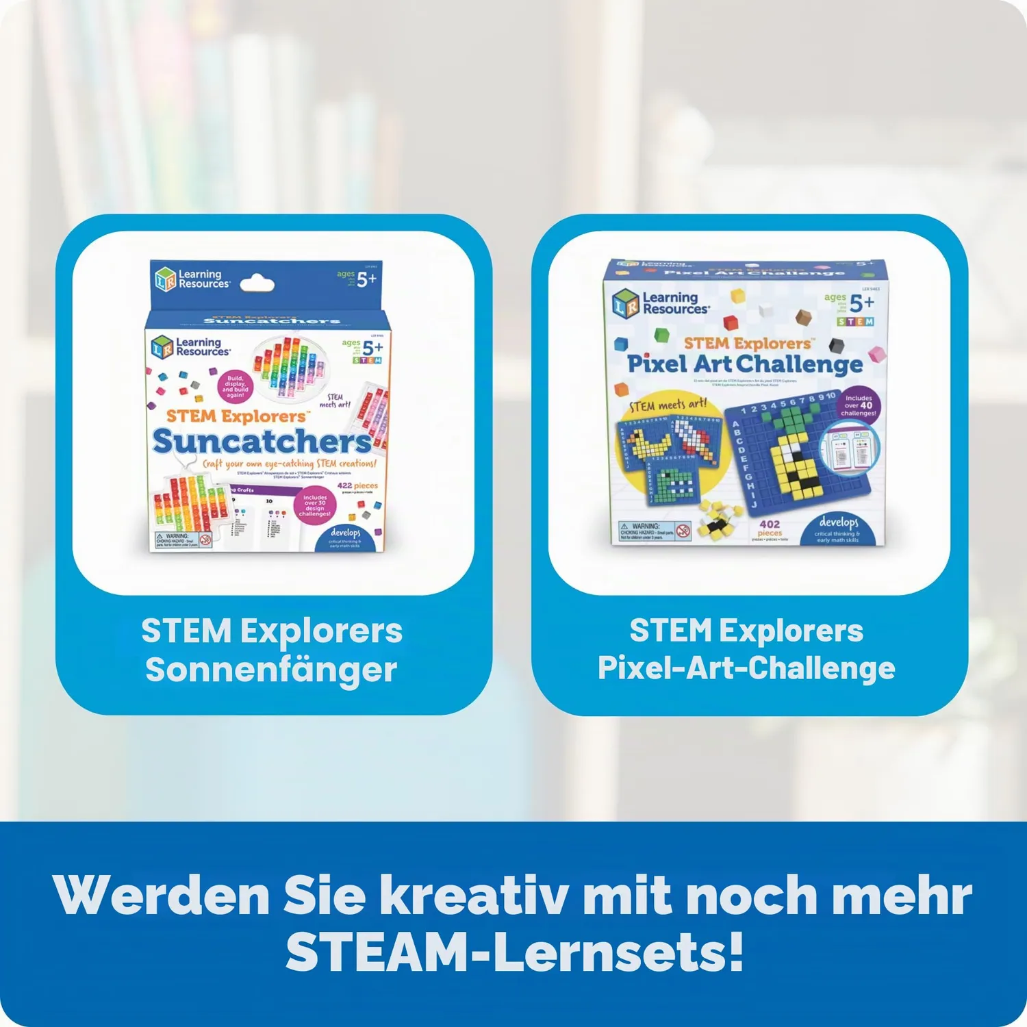 Learning Resources STEM Explorers Pixel Art Pro Set