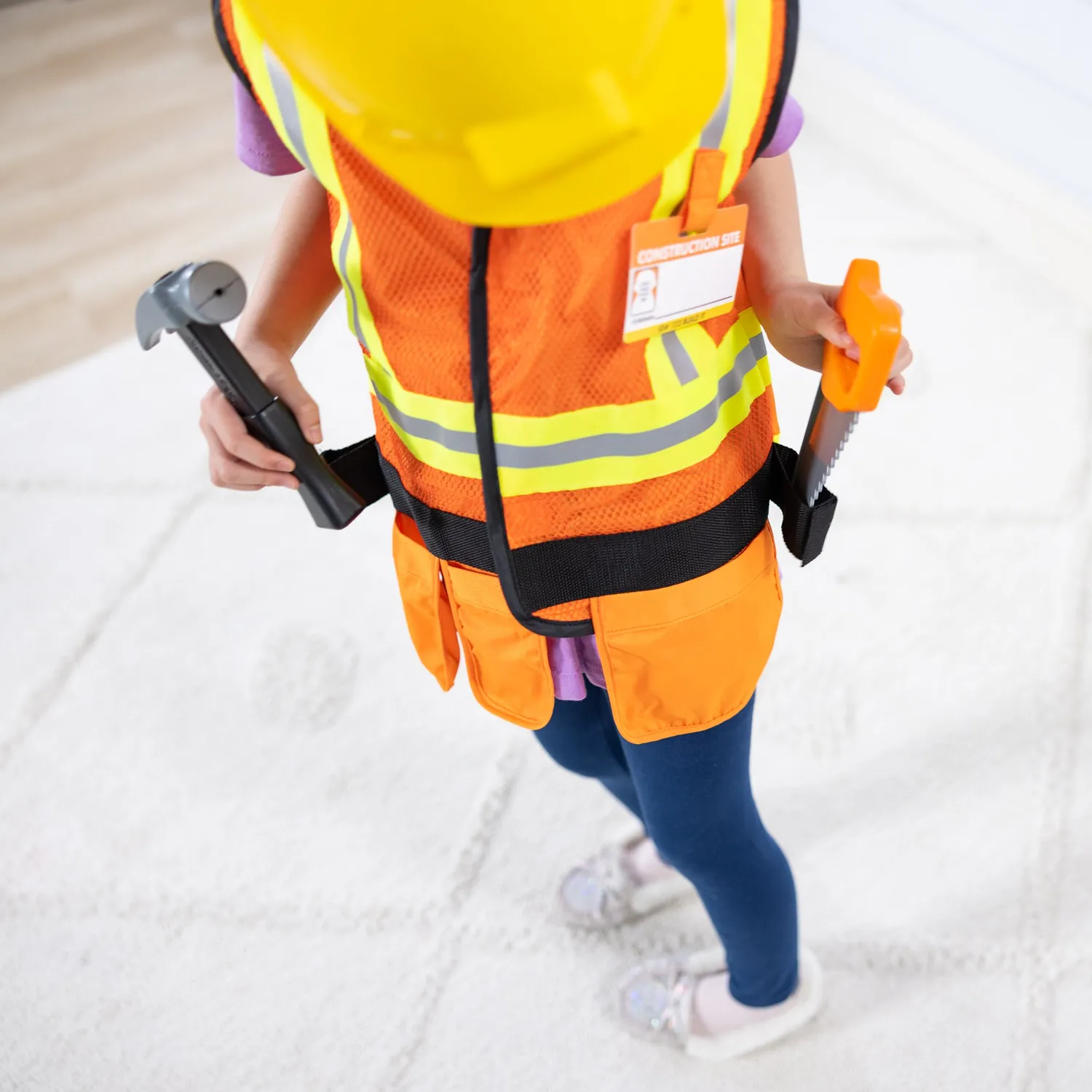 Melissa & Doug Construction Worker Bauarbeiter-Verkleidung