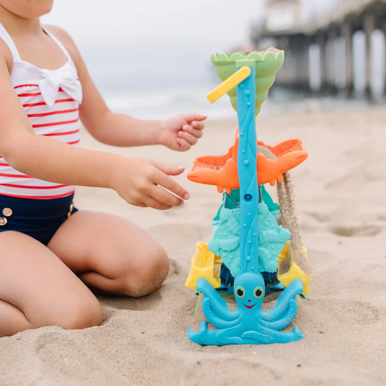 Melissa & Doug Seaside Sidekicks Funnel Fun Sandspielzeug Trichter