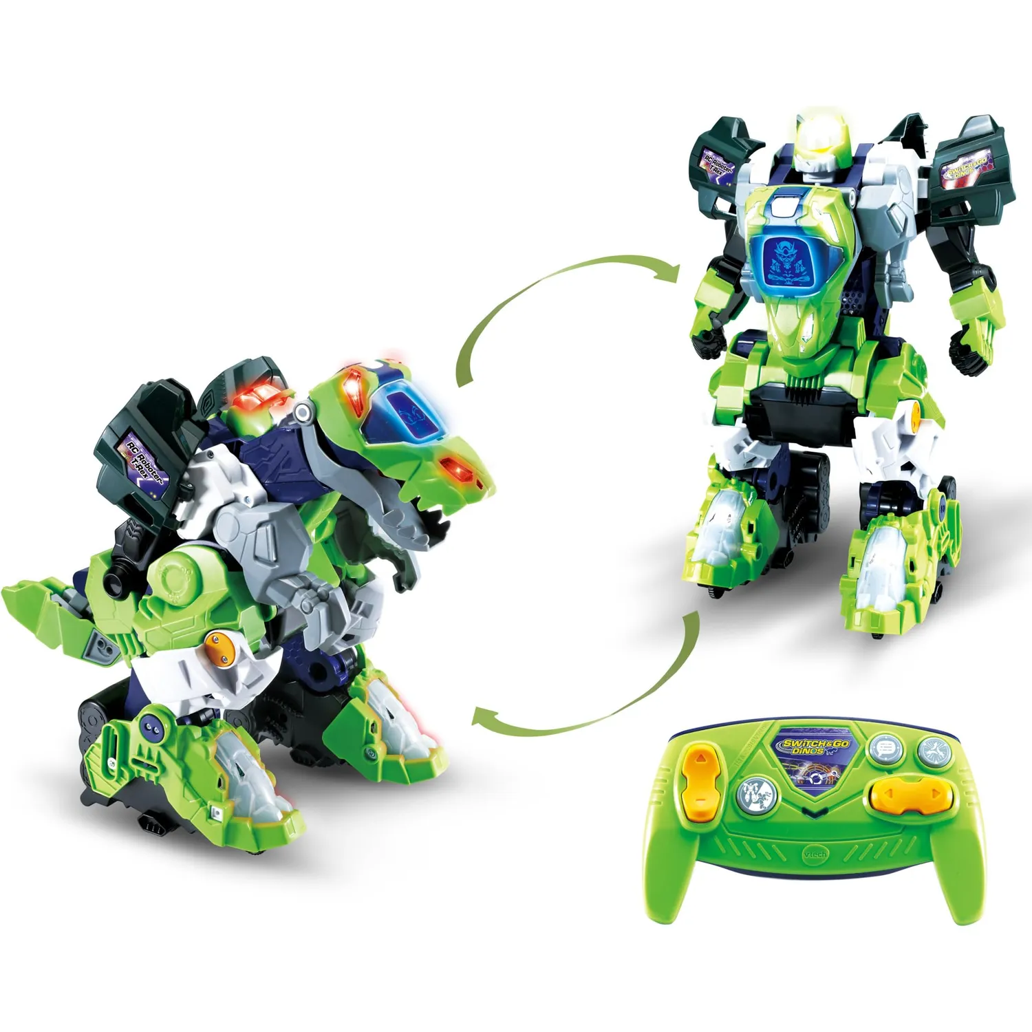 VTech Switch and Go Dinos RC T-Rex Roboter mit Fernbedienung