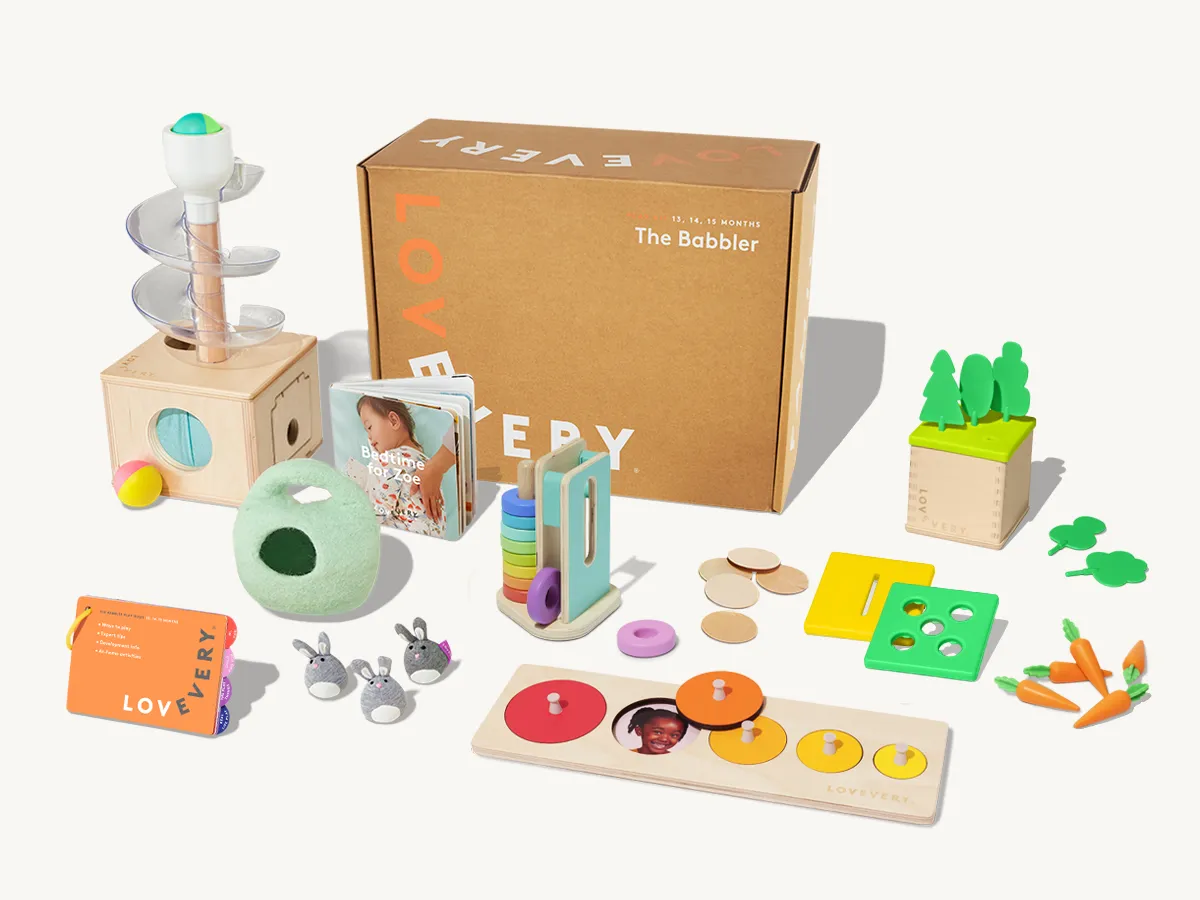 Lovevery Quassler Spielset 13-15 Monate Deutsch Gleichgewicht