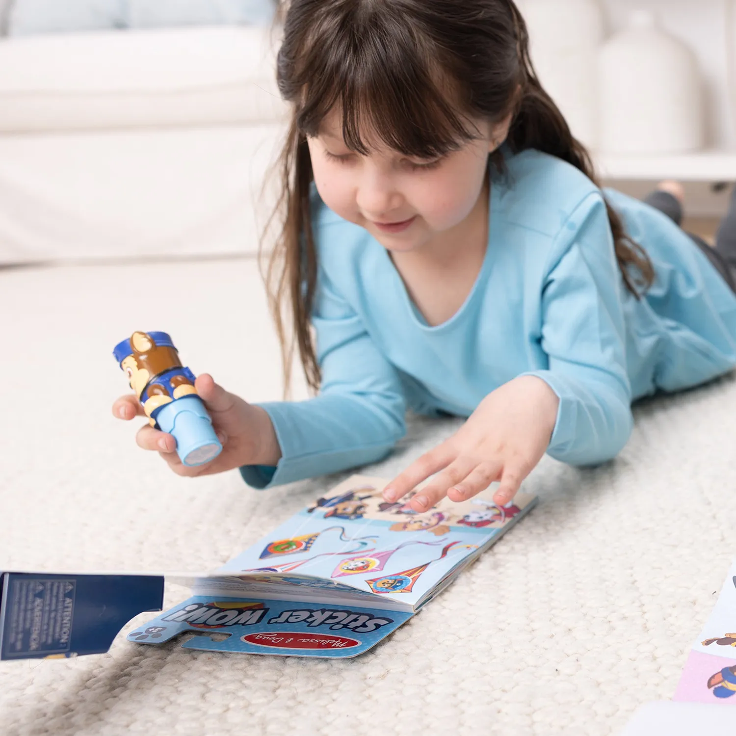 Melissa & Doug Sticker WOW! PAW Patrol Chase Sticker-Set 500 Teile ab 3 Jahre