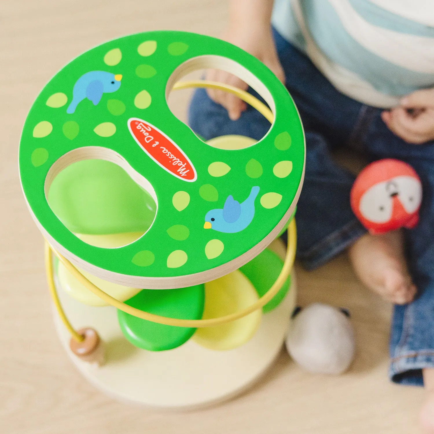 Melissa & Doug Rollables Treehouse Twirl Kugelbahn Holz