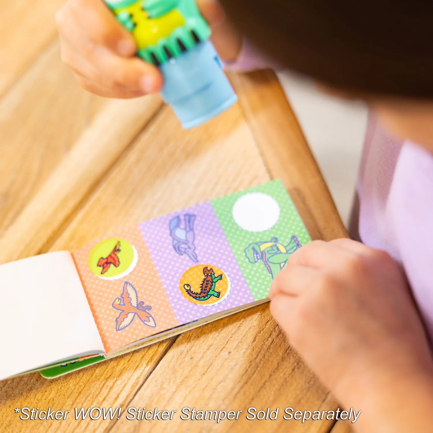 Melissa & Doug Sticker WOW Dinosaur Stickerheft Nachfüllung 200 Sticker