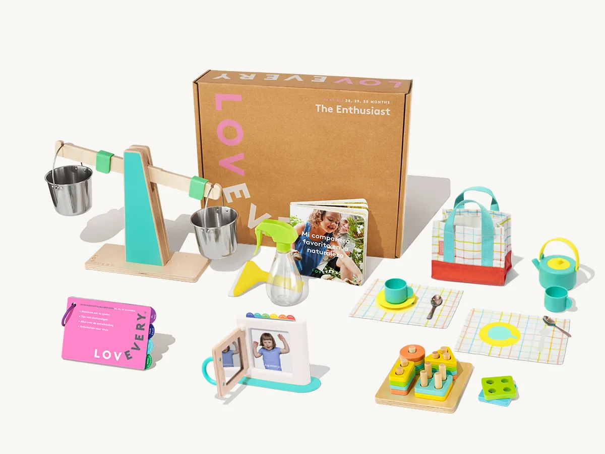 Lovevery Enthusiasten-Set Spielset 2 Jahre Deutsch