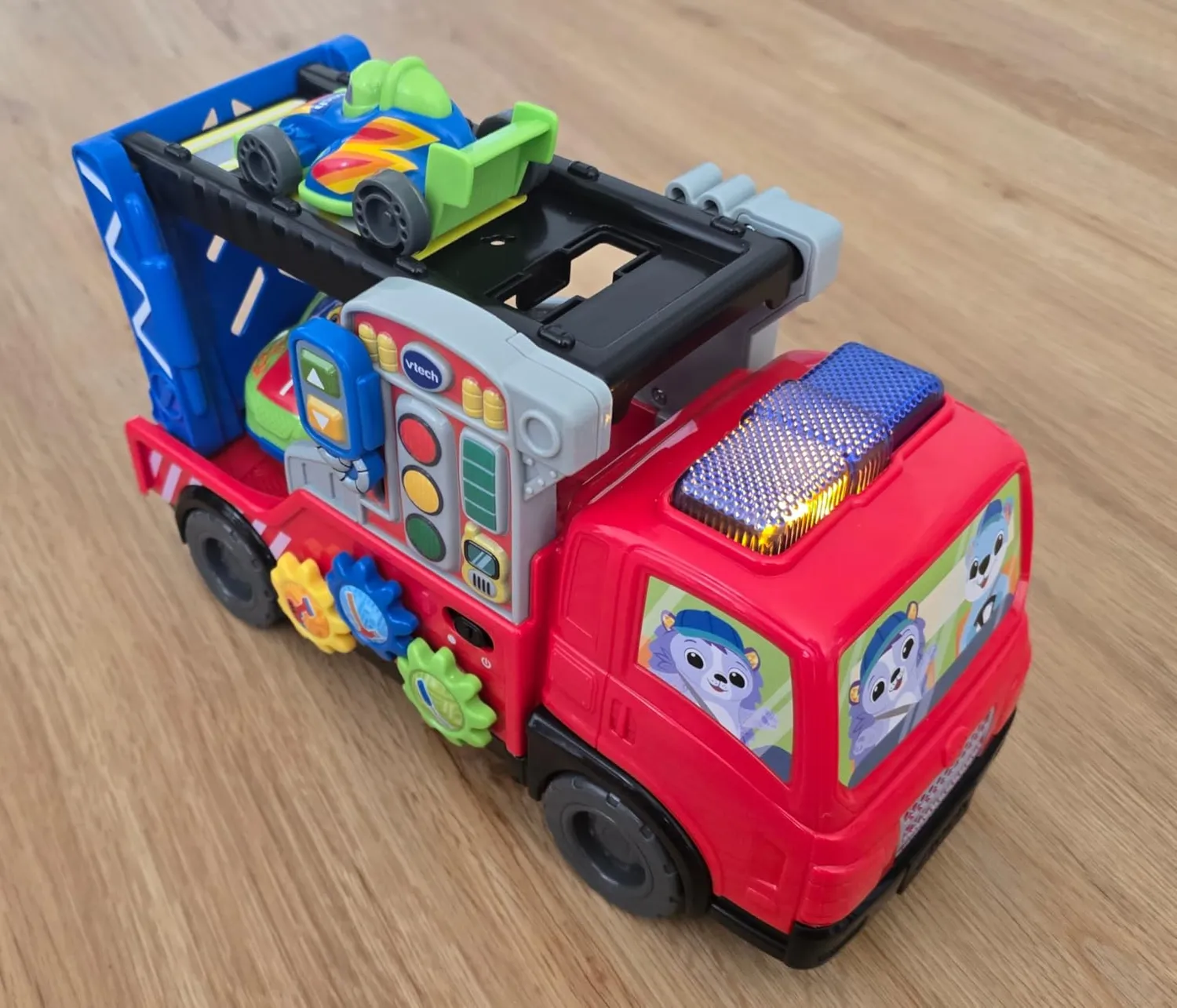 VTech Baby Autotransporter Abschleppwagen mit 2 Autos