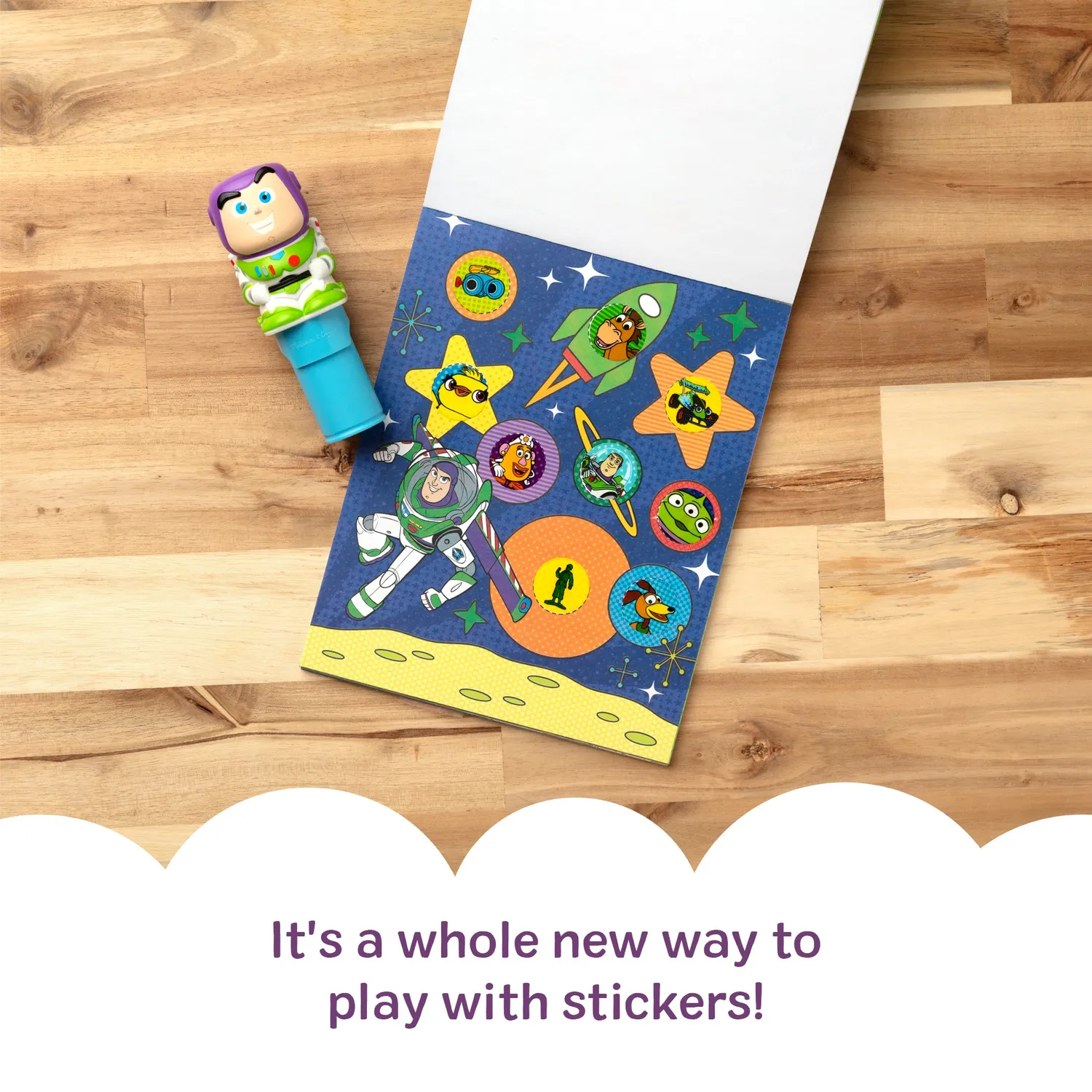 Melissa & Doug Sticker WOW! Buzz Lightyear Stickerbuch