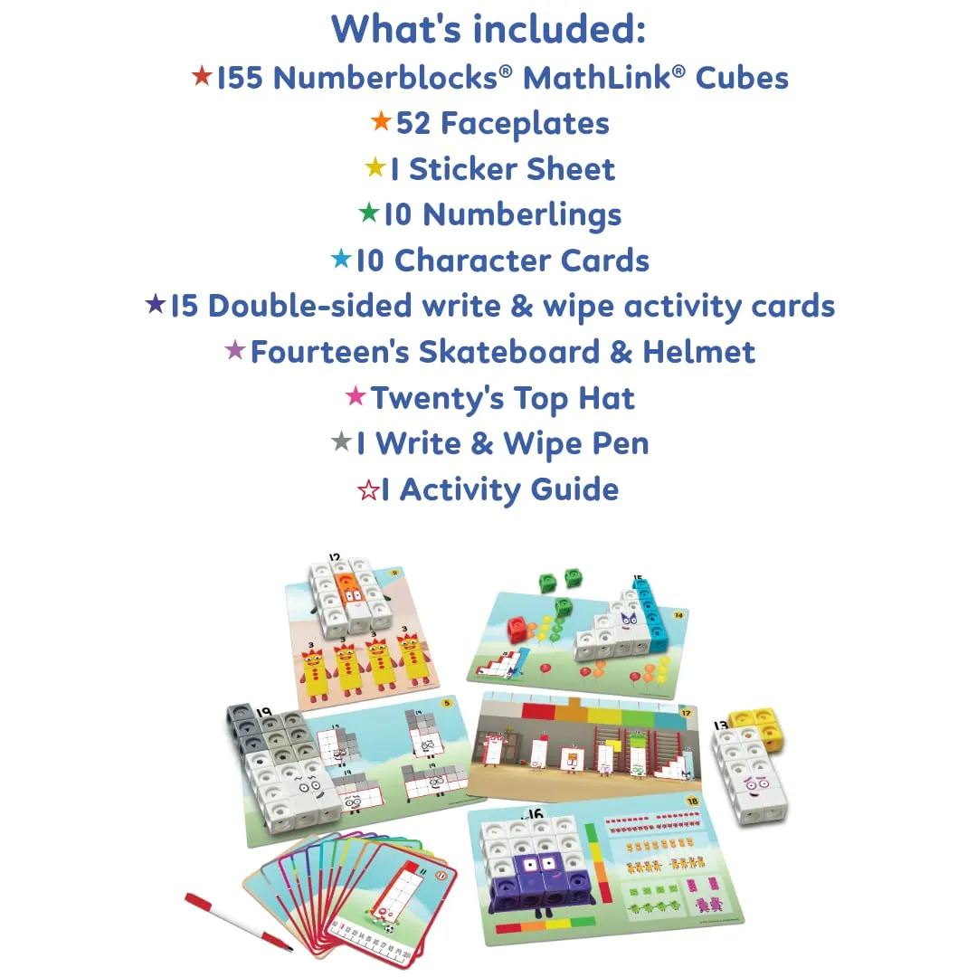 Learning Resources Numberblocks 11-20 Steckwürfel