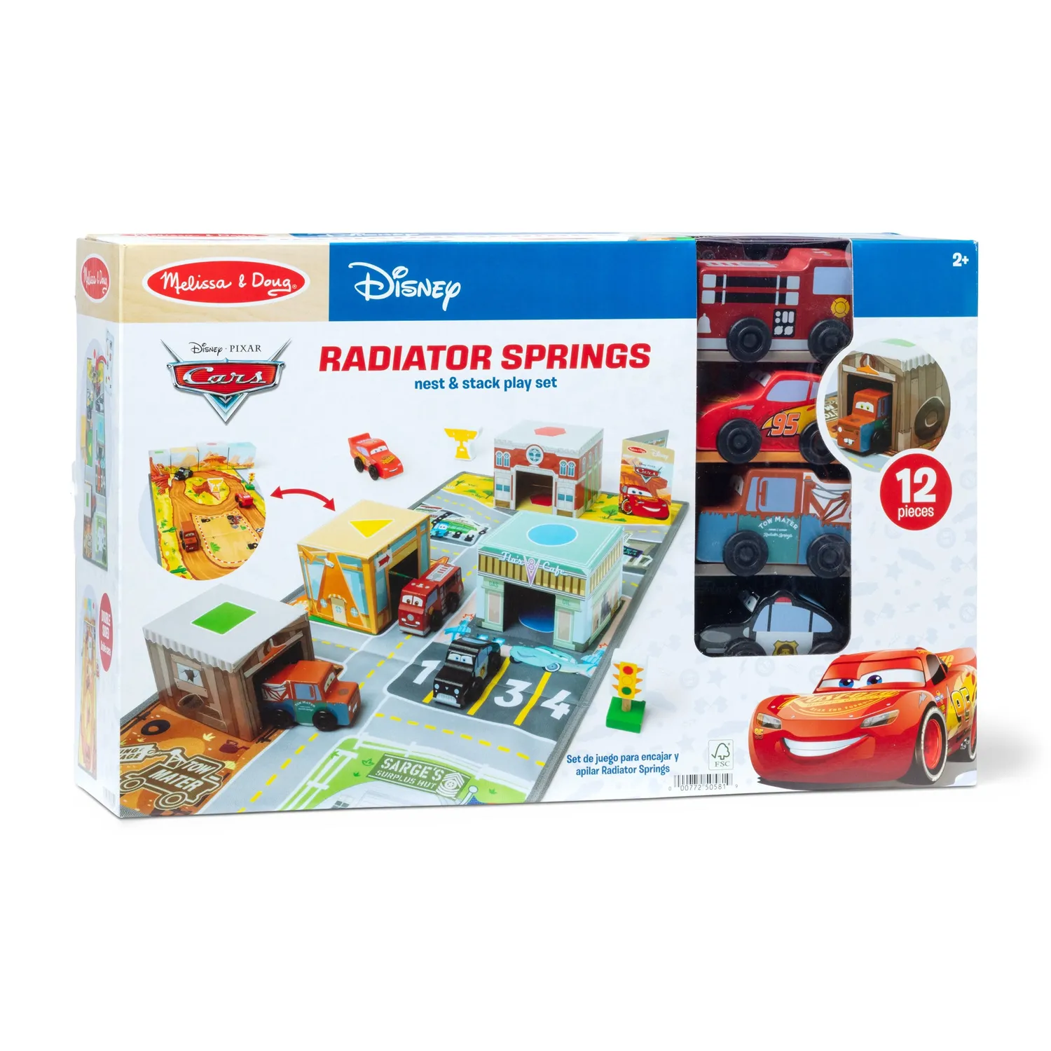 Melissa & Doug Radiator Springs Nest & Stack Spielset
