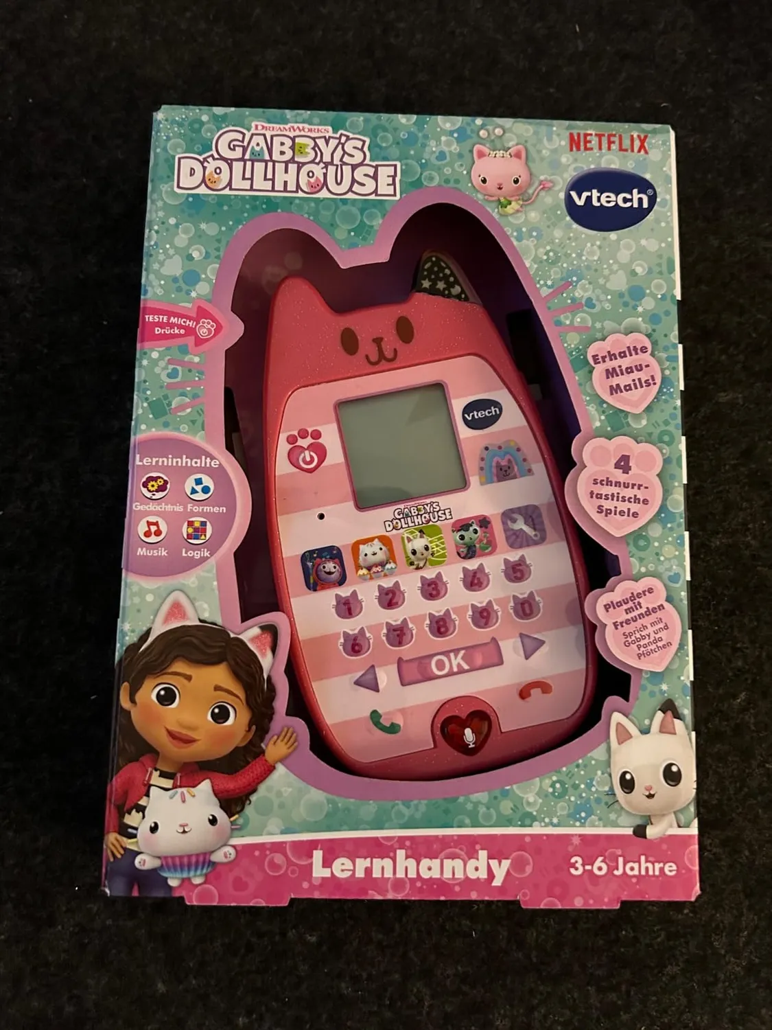 VTech Gabbys Dollhouse Lernhandy Spieltelefon 3-6 Jahre