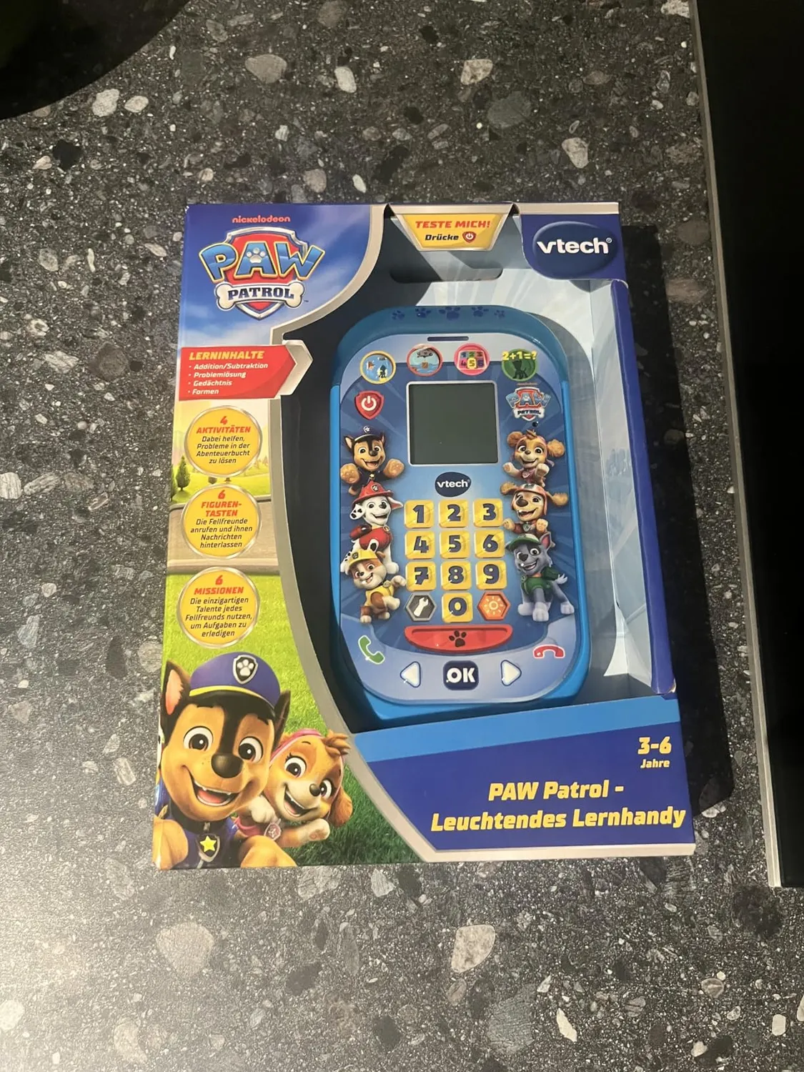VTech PAW Patrol Lernhandy Spielhandy 3-6 Jahre mit LED
