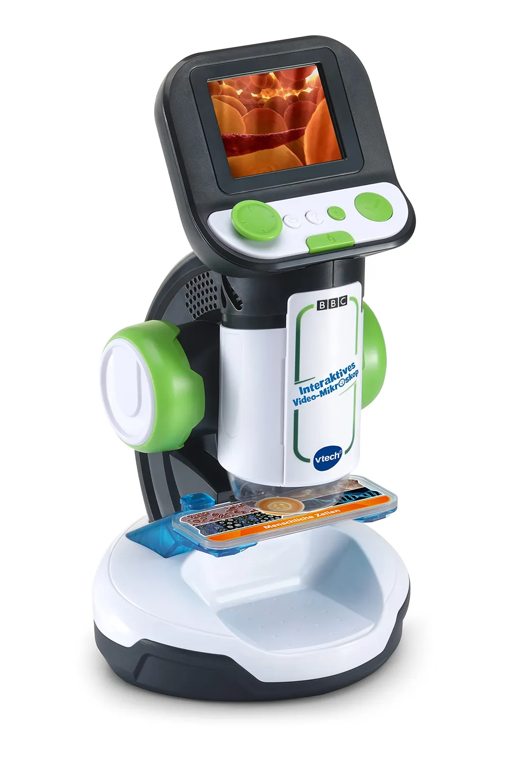 VTech Video-Mikroskop LCD Kinder ab 7 Jahren BBC Videos