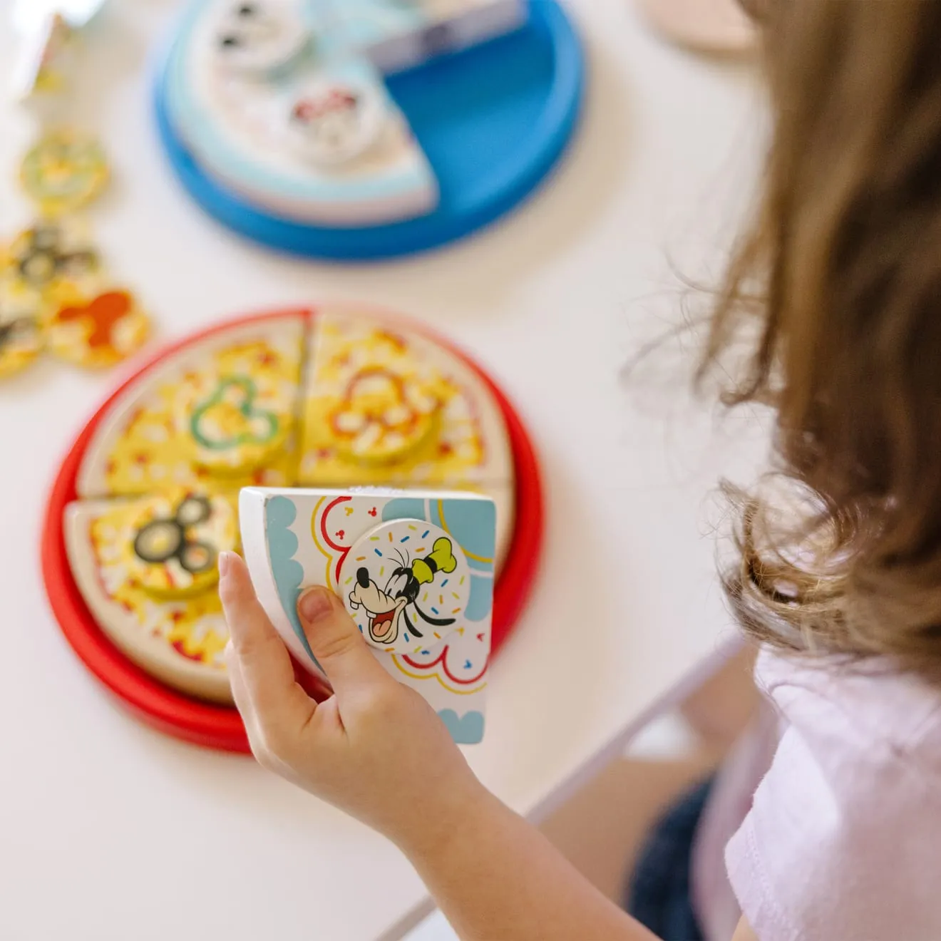 Melissa & Doug Mickey Mouse Pizza & Kuchen Spielset Holz