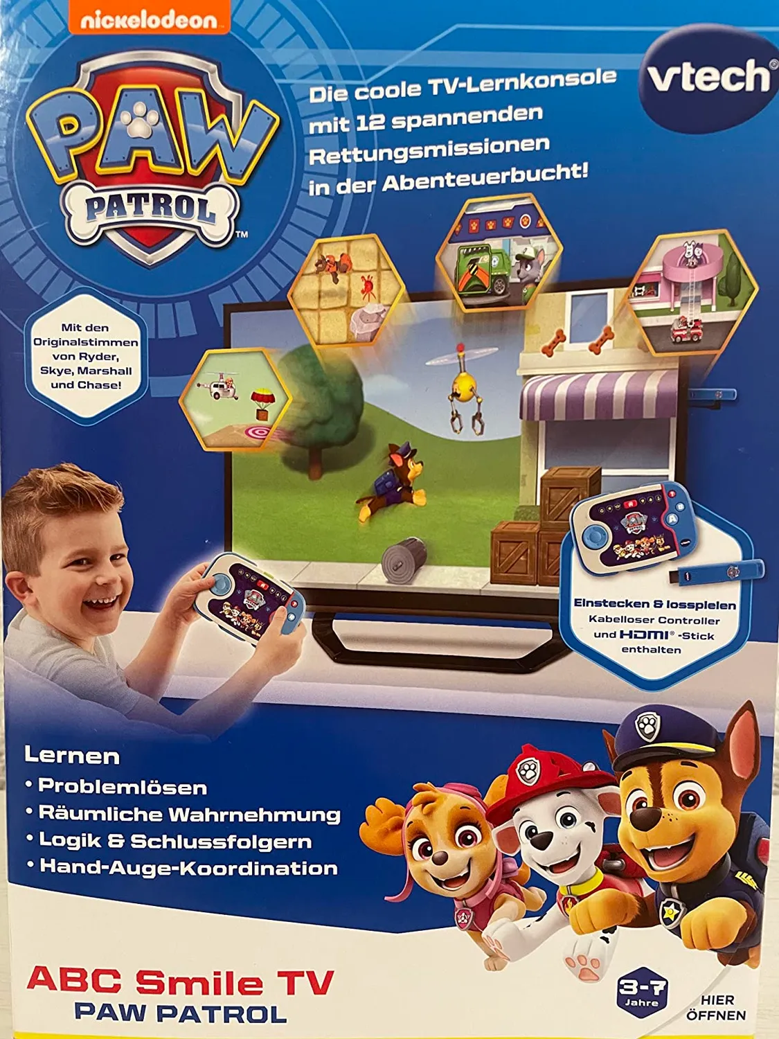 VTech ABC Smile TV PAW Patrol Lernkonsole HDMI-Stick