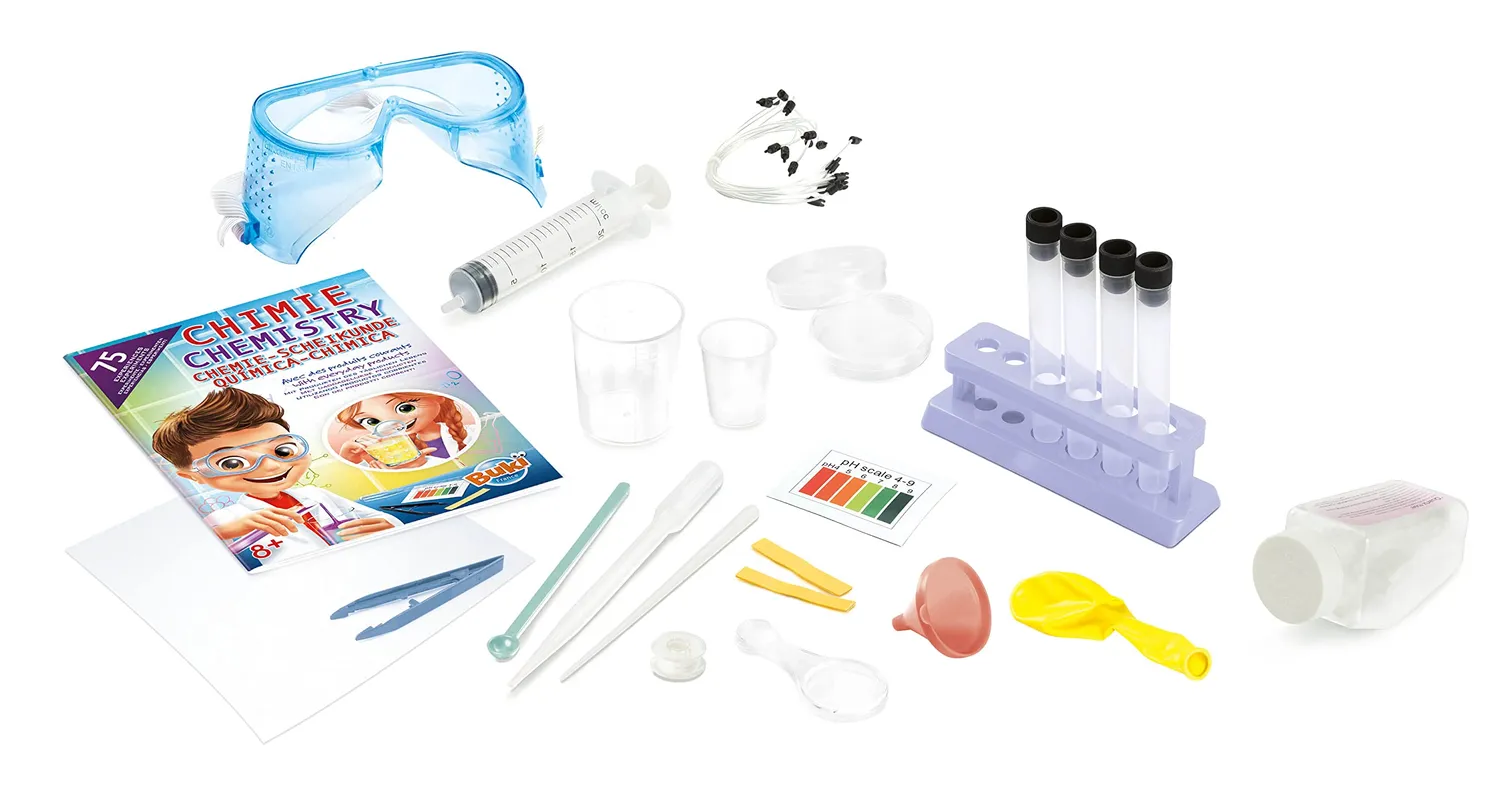 Buki France 8363EU Chemie 75 Experimente Kasten ab 8 Jahren