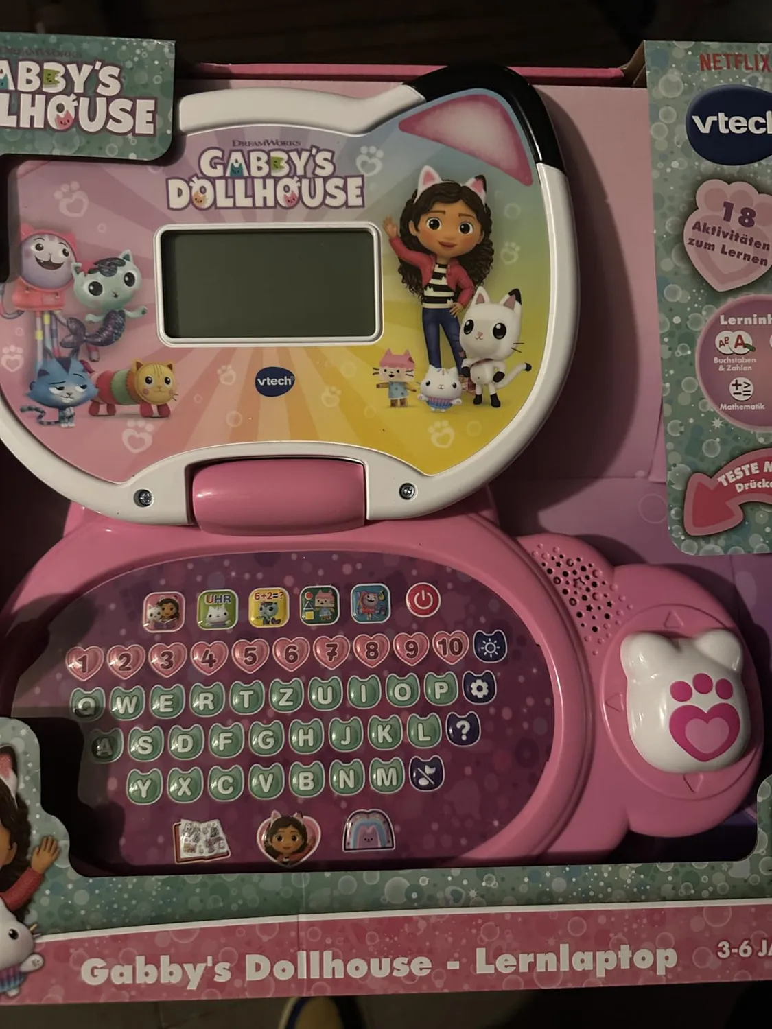 VTech Gabbys Dollhouse Lernlaptop QWERTZ 3-6 Jahre Computer