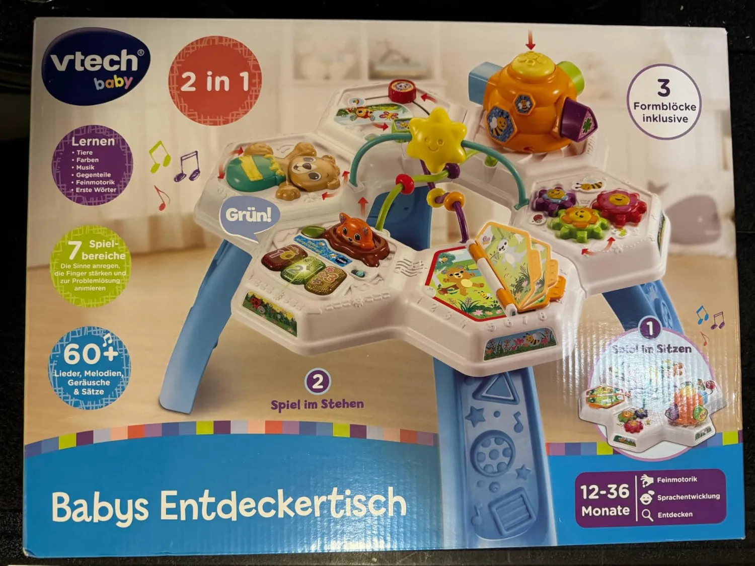 VTech Baby Entdeckertisch Spieltisch 12-36 Monate Fuchs