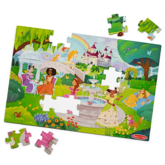 Melissa Doug Fairy Tale Castle Bodenpuzzle 48 Teile 91x61 cm