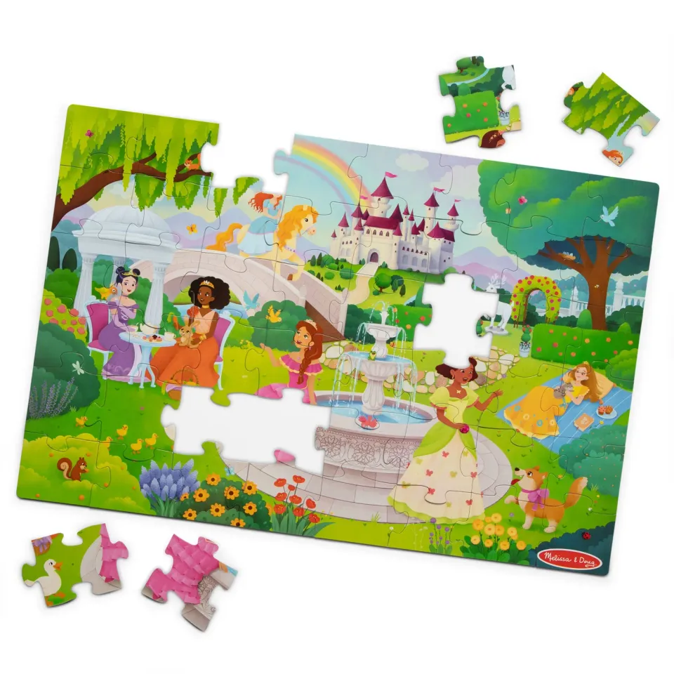Melissa Doug Fairy Tale Castle Bodenpuzzle 48 Teile 91x61 cm