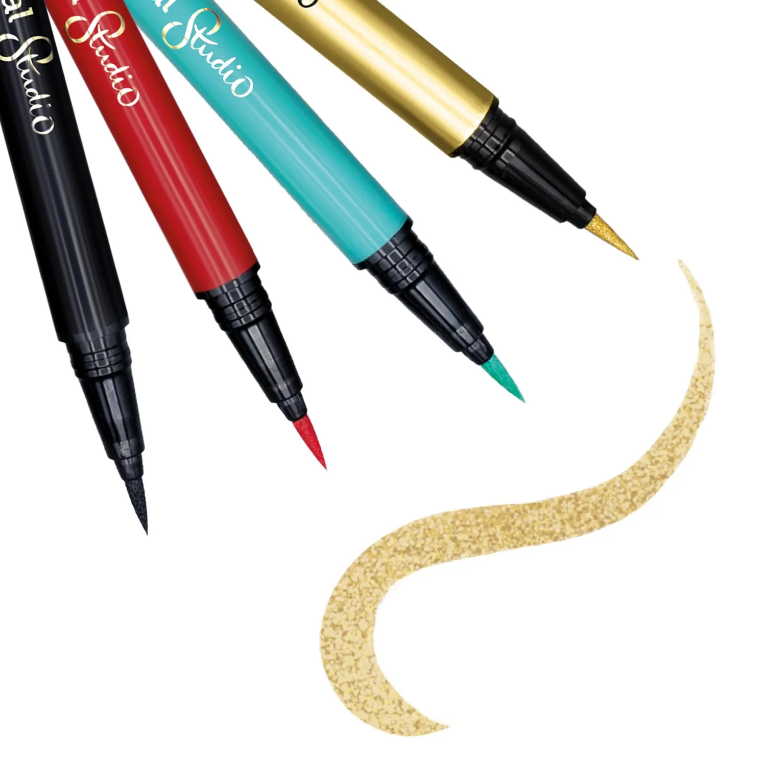 Buki France 54381 Tattoo-Filzstifte Golden Rot 4 Stifte ab 7 Jahren