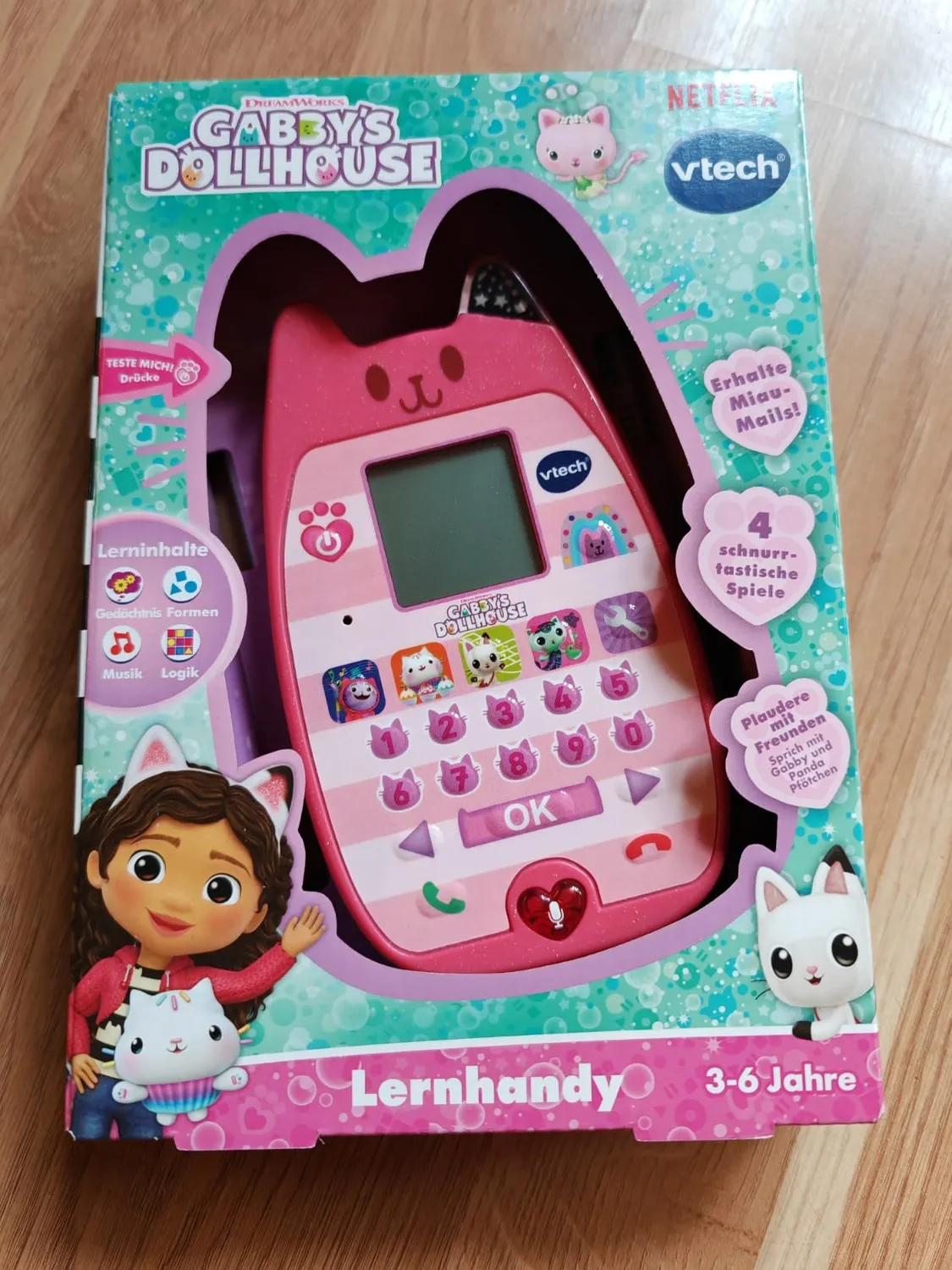 VTech Gabbys Dollhouse Lernhandy Spieltelefon 3-6 Jahre